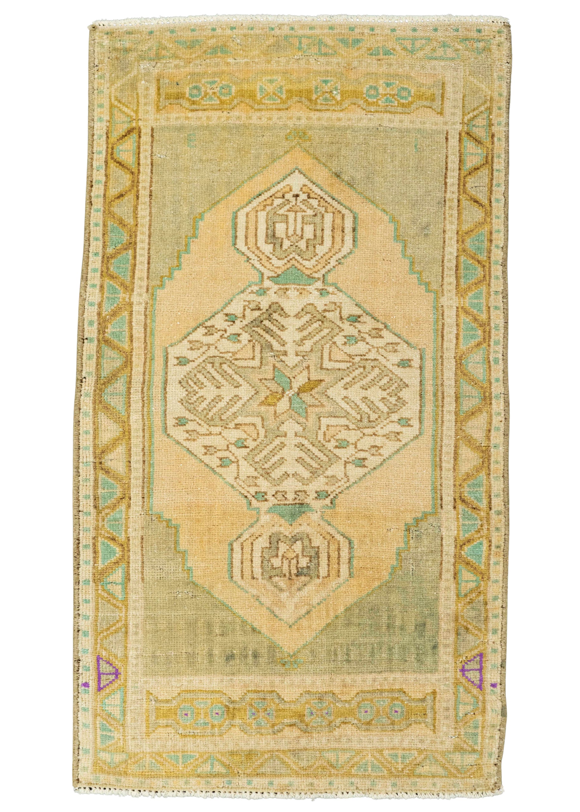 Turkish Yastik Rug  1'8" x  3'0" #23630