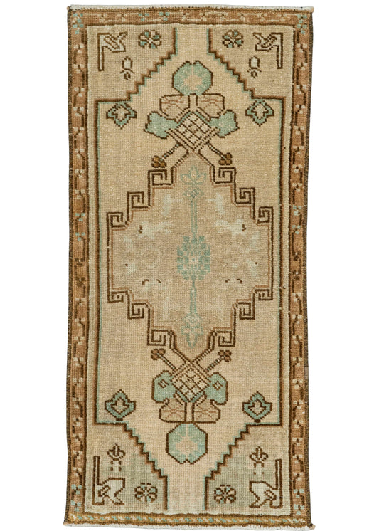 Turkish Yastik Rug  1'6" x  3'2" #22667