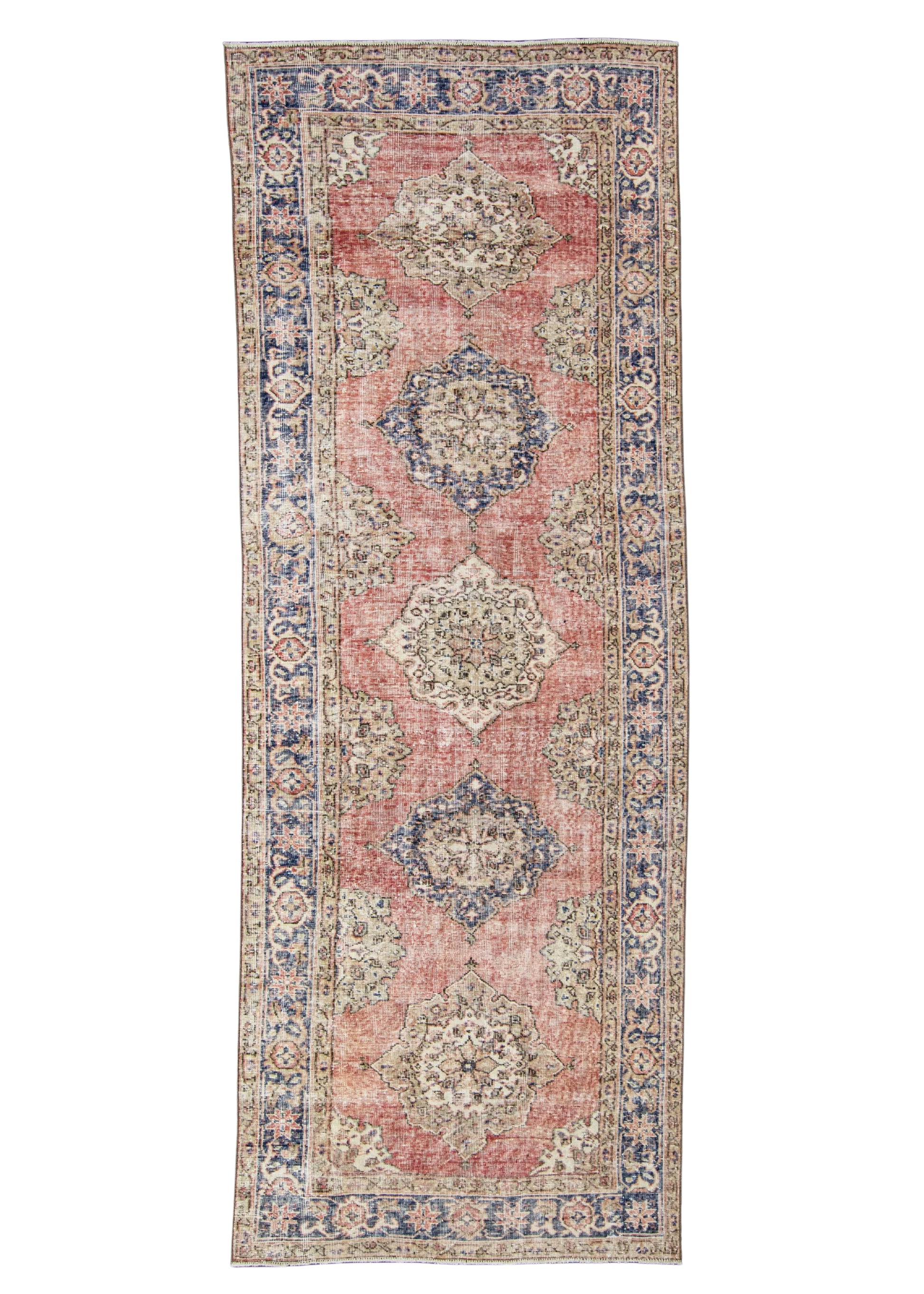 Turkish Vintage Rug  4'5" x 11'11" #21391