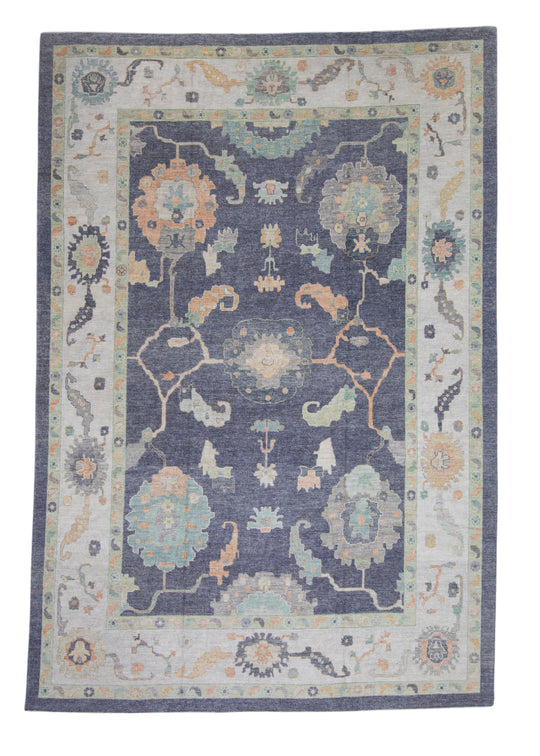 Turkish Oushak Rug 12'6" x 18'4" #16548