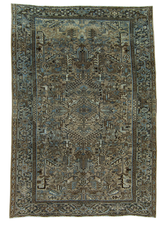 Turkish Vintage Rug 7'6" x 10'9" #16856