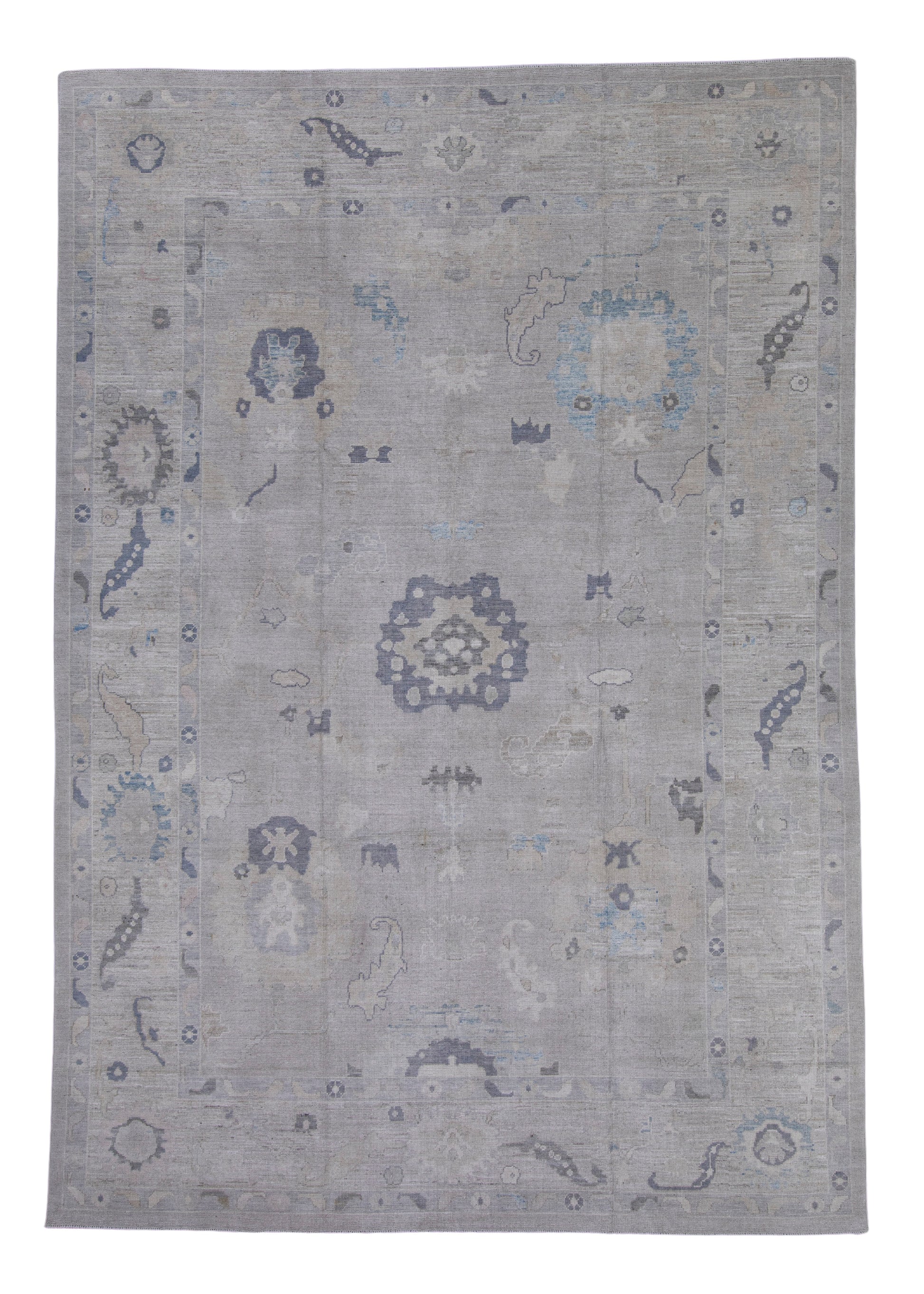 Turkish Oushak Rug 10'3" x 14'8" #16943