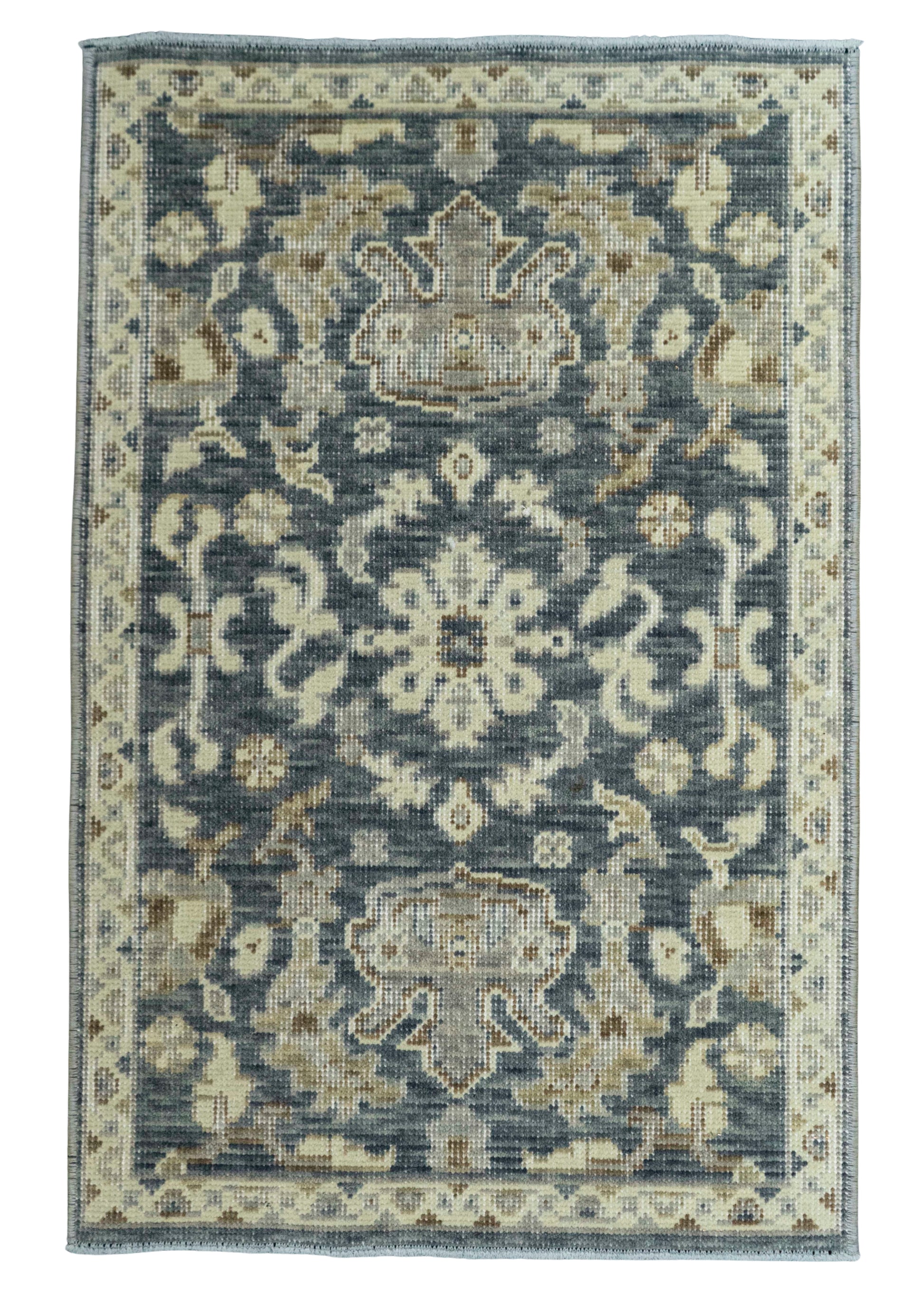 Turkish Oushak Rug 1'7" x 2'5" #20443