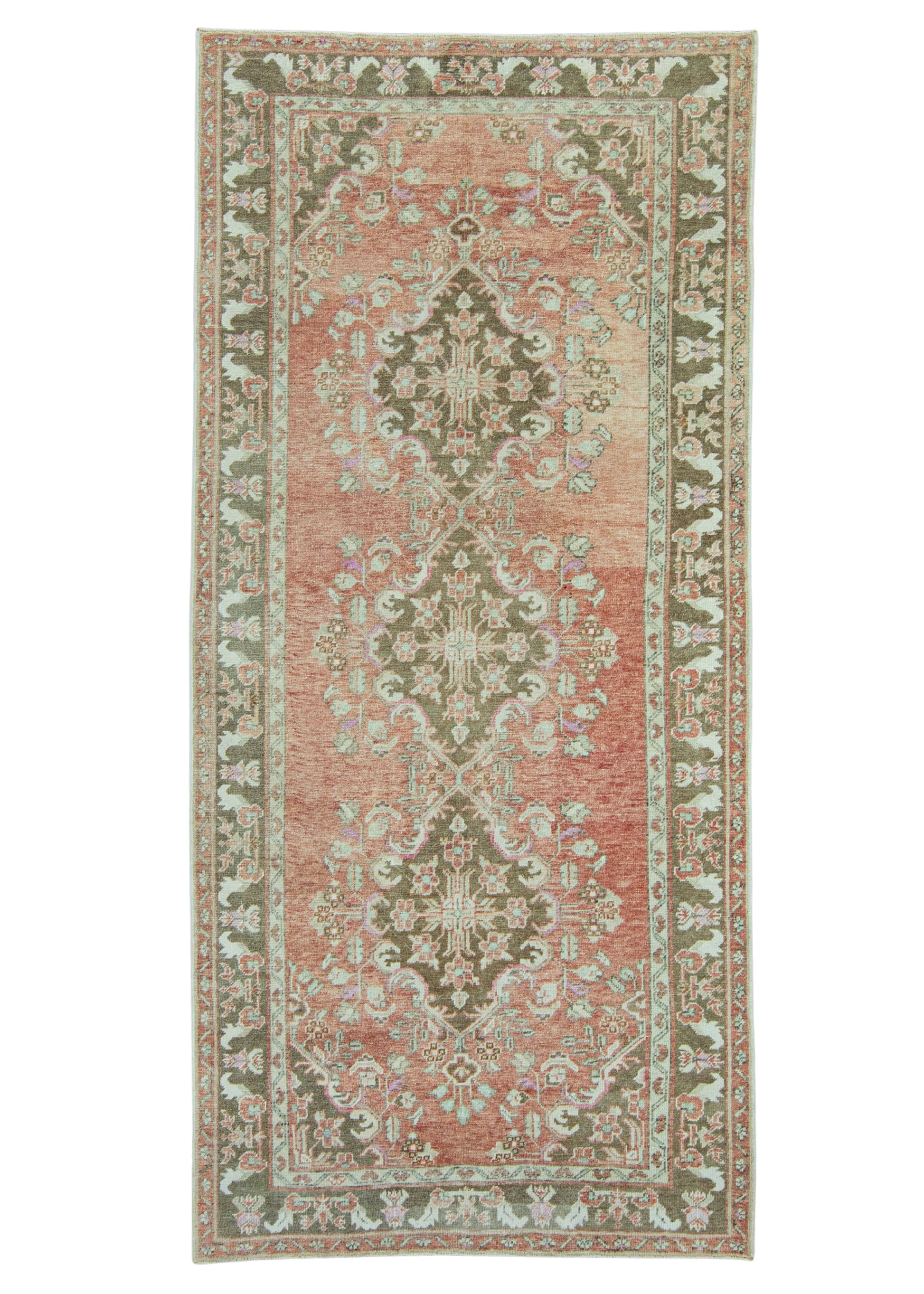 Turkish Vintage Rug 5'1" x 10'11" #20654