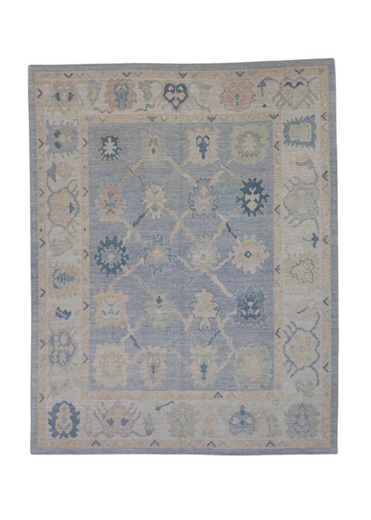 Turkish Oushak Rug 8'3" x 10'5" #16460