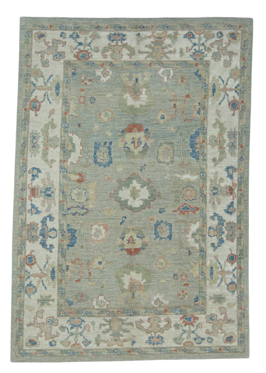 Turkish Oushak Rug 6'11" x 10' #17719