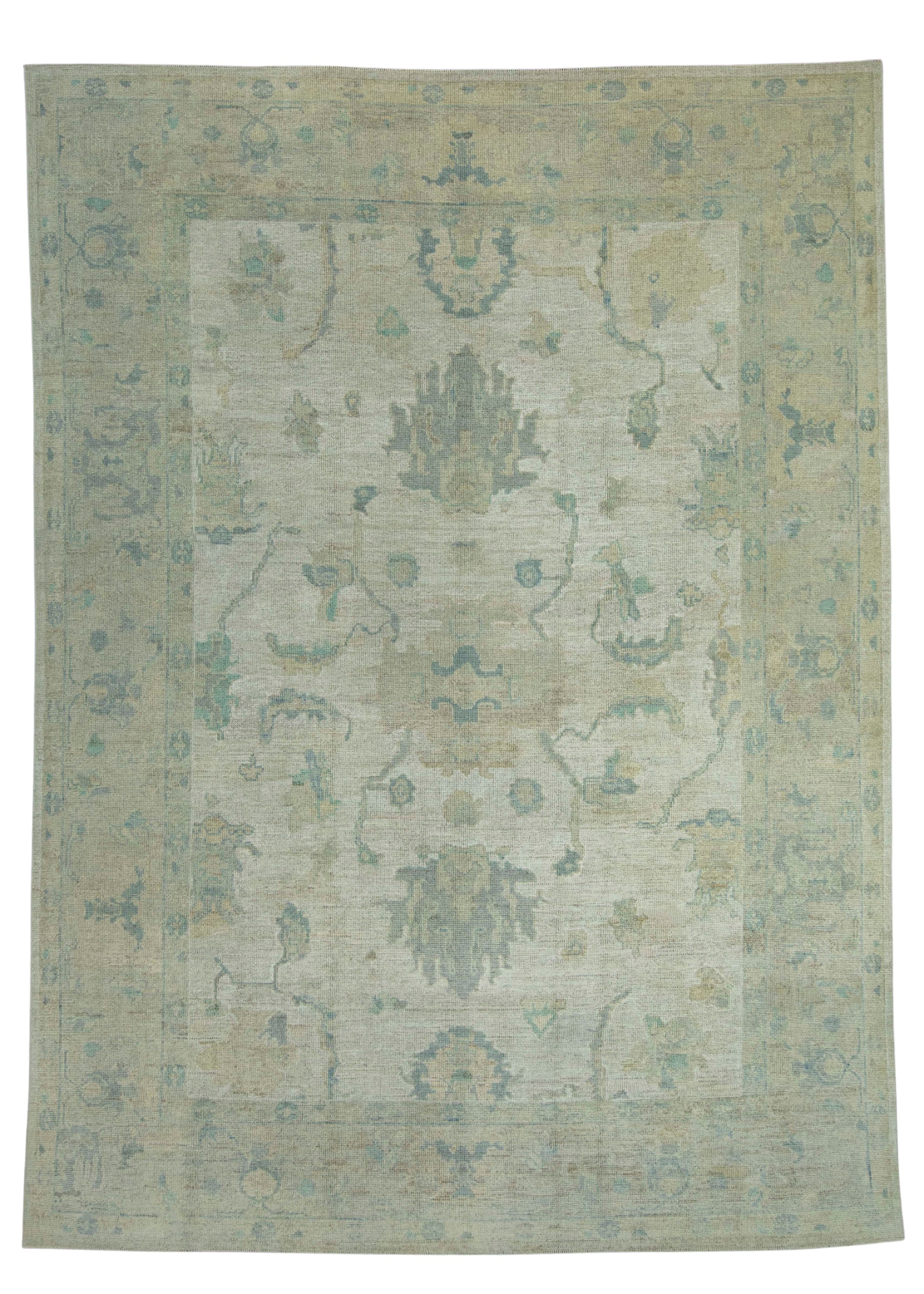 Turkish Oushak Rug 8'9" x 12' #18523