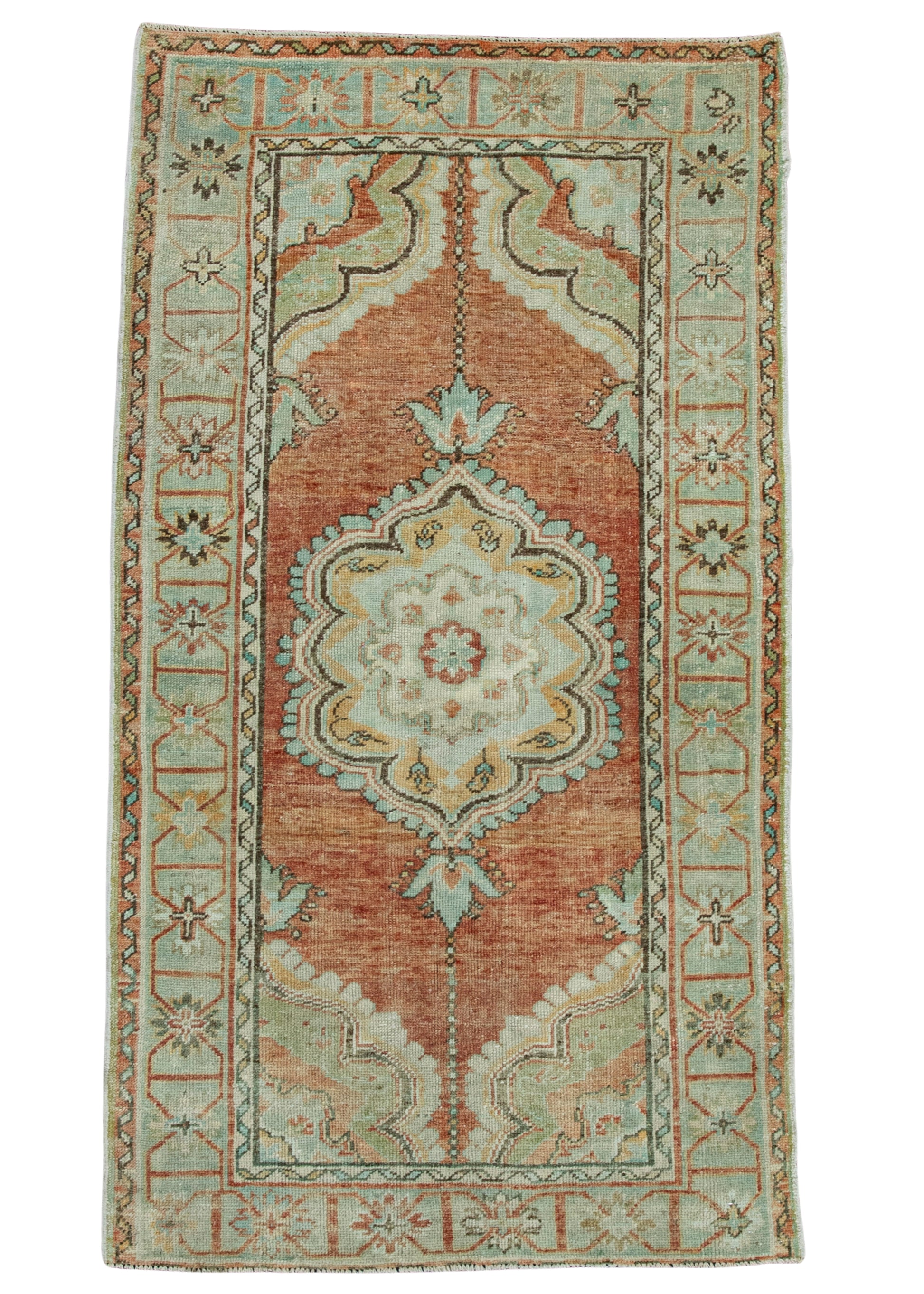 Turkish Vintage Rug  3'1" x 5'7" #20690