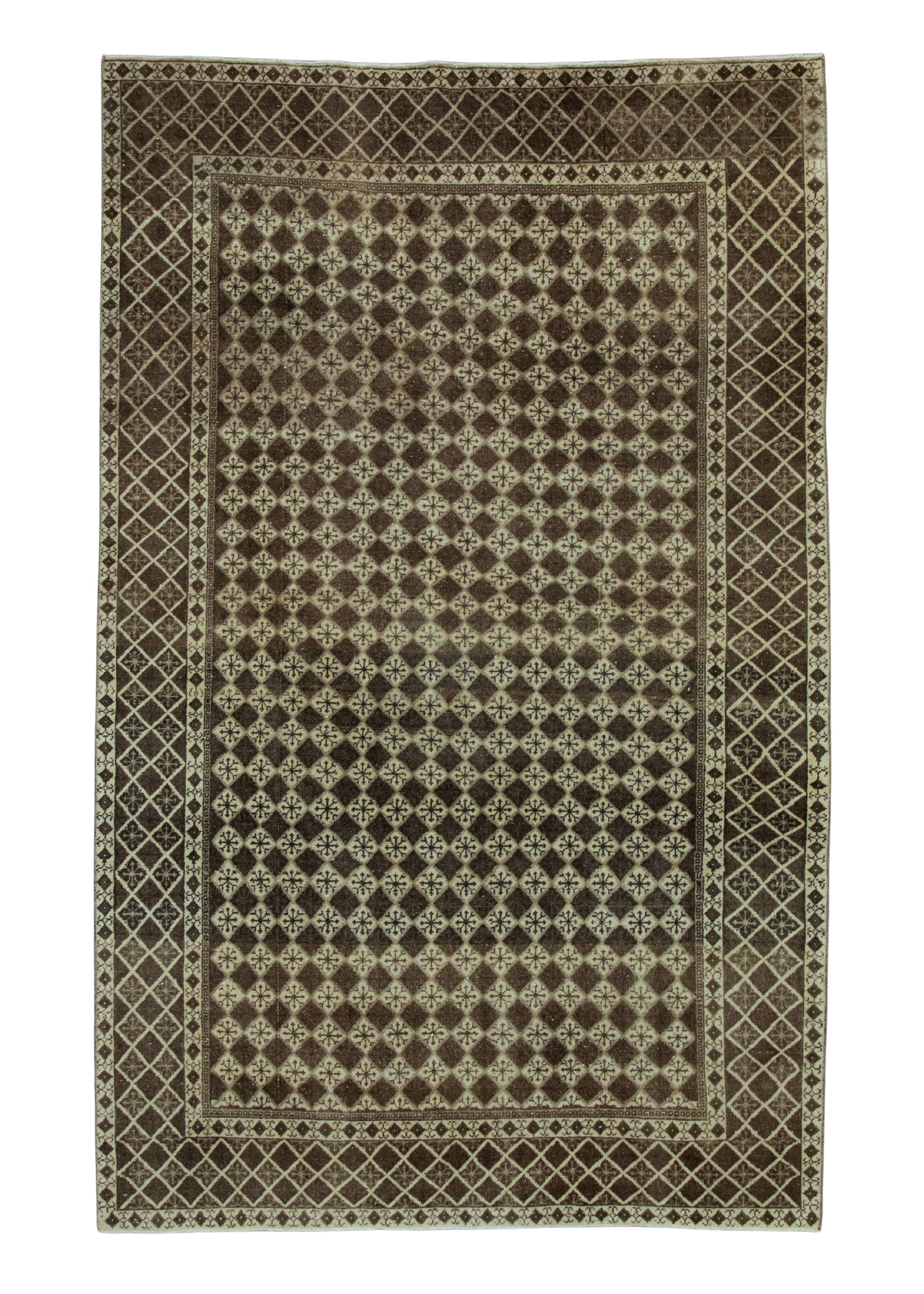 Turkish Vintage Rug 4'7" x 7'5" #20708