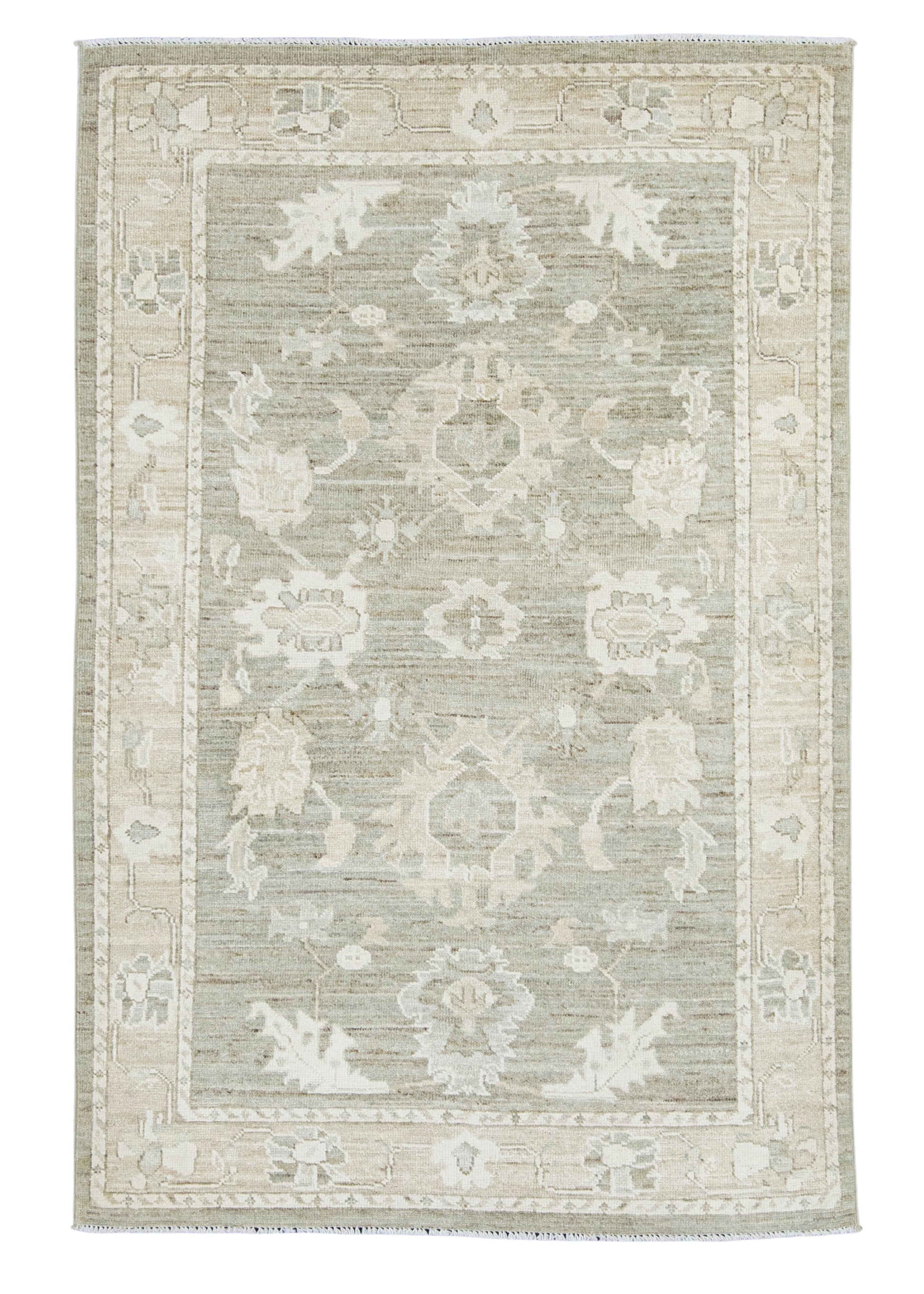 Oushak Rug 3'9" x 5'10" #22711