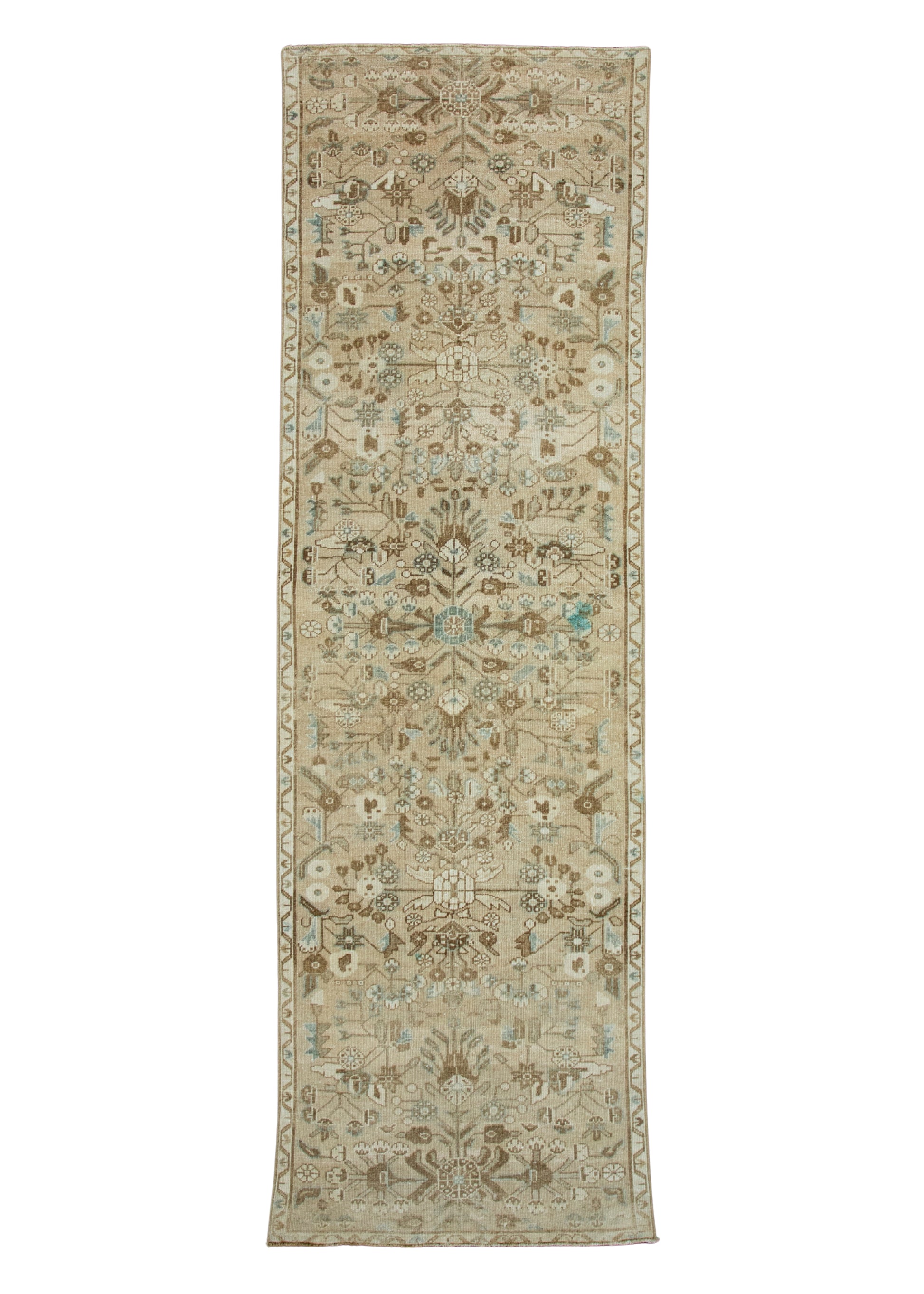 Turkish Vintage Runner Rug 2'9" x 9'1" #17937