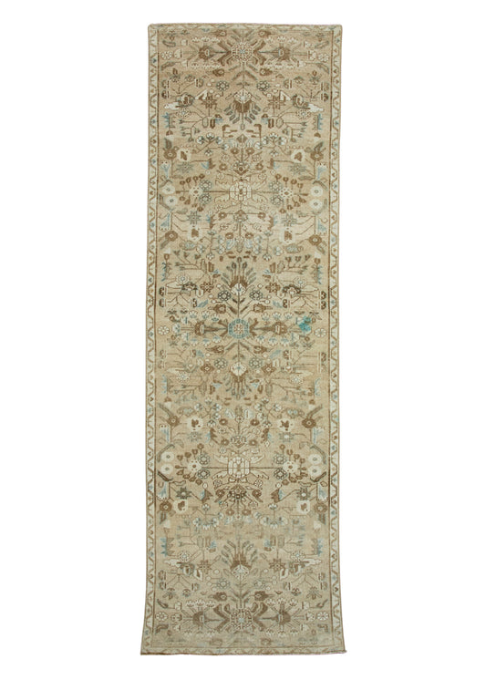 Turkish Vintage Runner Rug 2'9" x 9'1" #17937