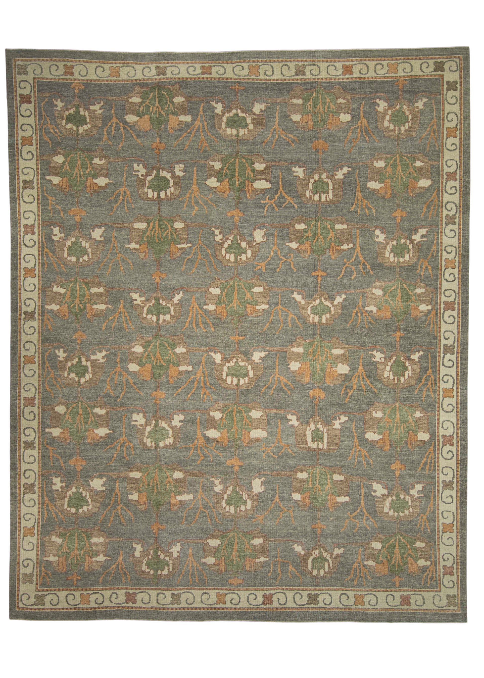 Turkish Oushak Rug 12'6" x 15'5" #22172
