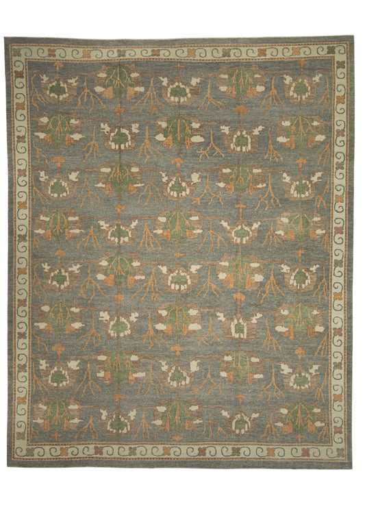 Turkish Oushak Rug 12'6" x 15'5" #22172