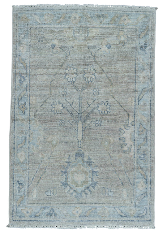 Oushak Rug 2'2" x 3'3" #17134