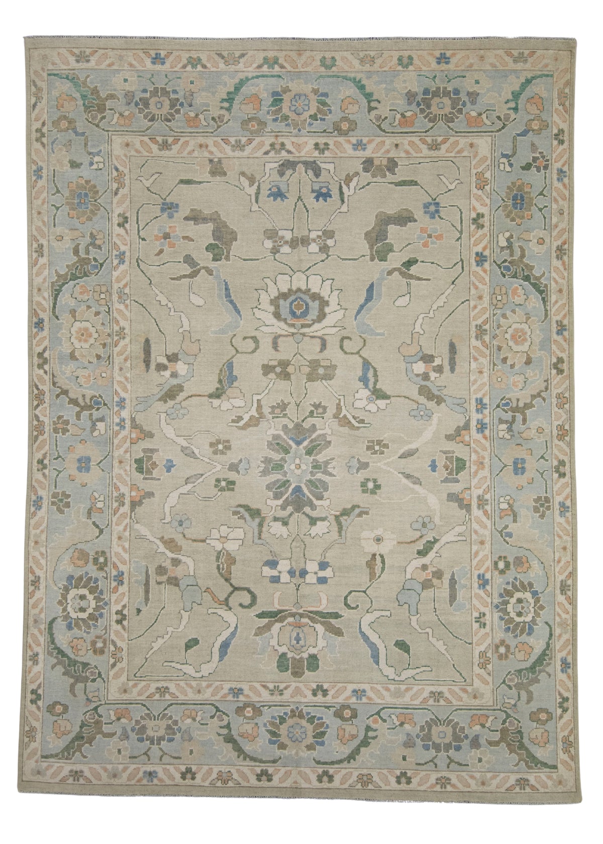 Oushak Rug 8'8'' x 11'10'' #24943