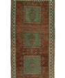 Turkish Mini Rug Oriental Hand Knotted Vintage Rug 1'7" x 3'1" #21296