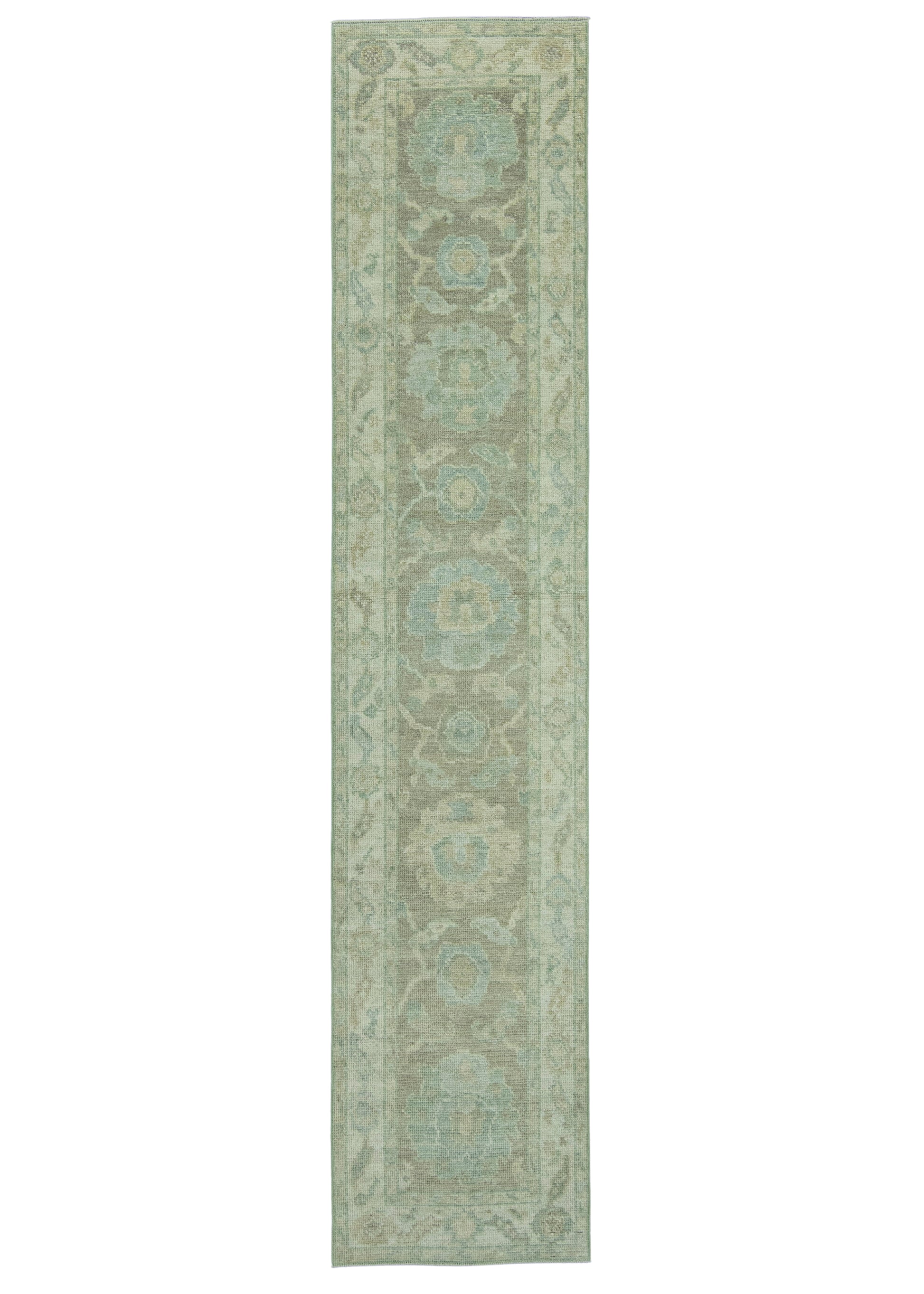 Turkish Oushak Rug 2'2" x 10'3" #19320