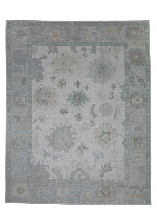 Turkish Oushak Rug 12'5" x 15'8" #16130