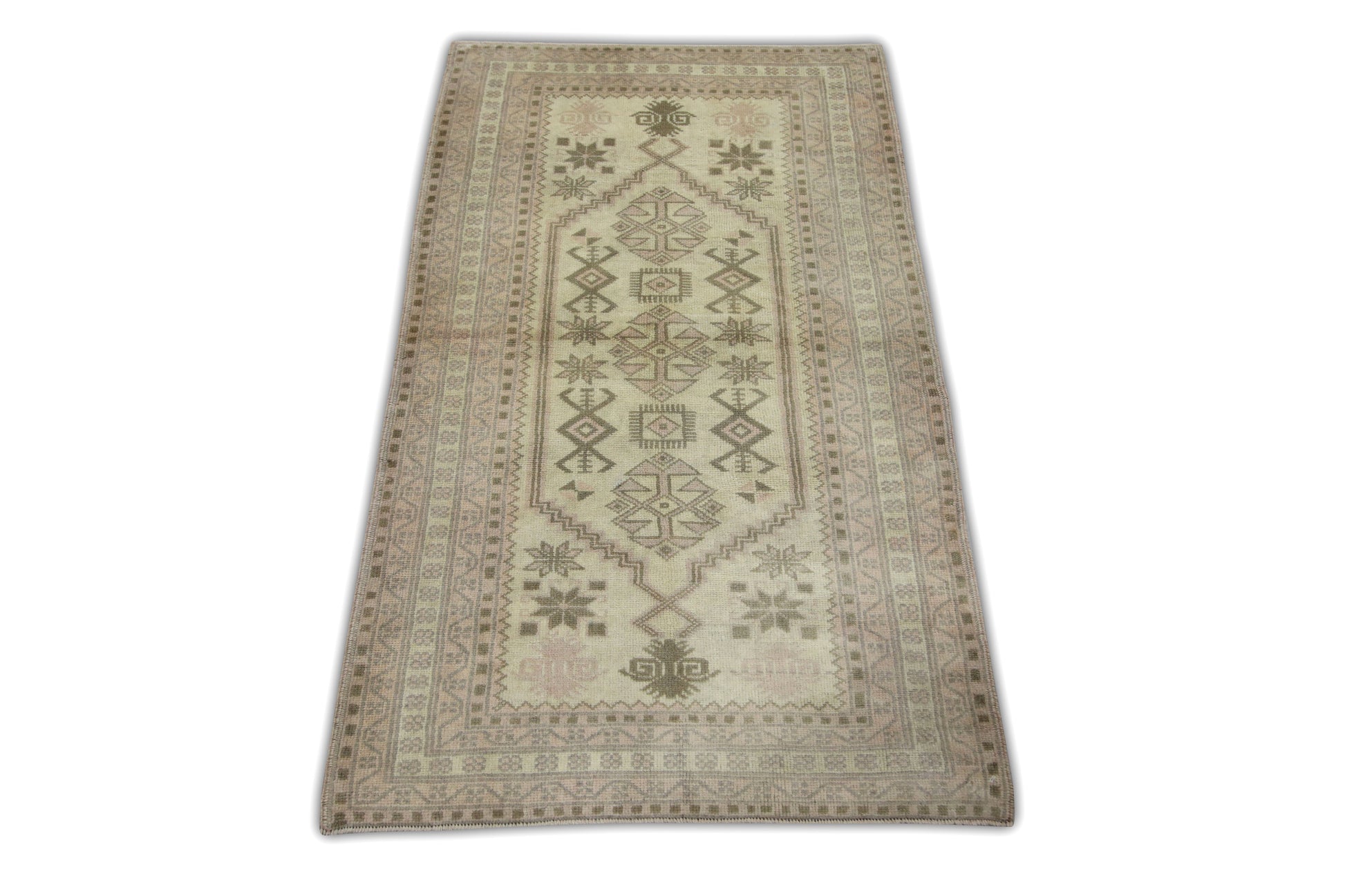 Turkish Vintage Anatolian Rug  2'8" x 4'6" #2127