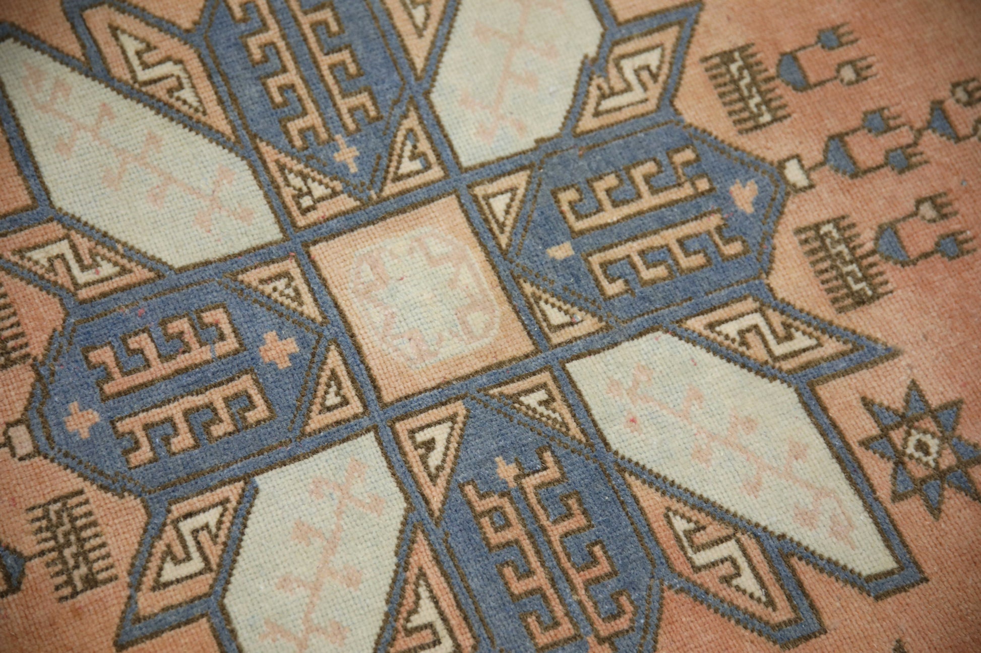 Turkish Vintage Anatolian Rug  3'5" x 4'2" #5012