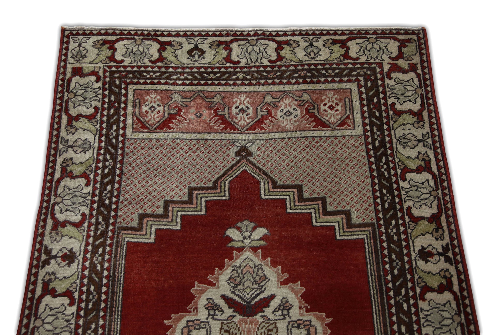 Turkish Vintage Anatolian Rug  3'2" x 5'1" #27