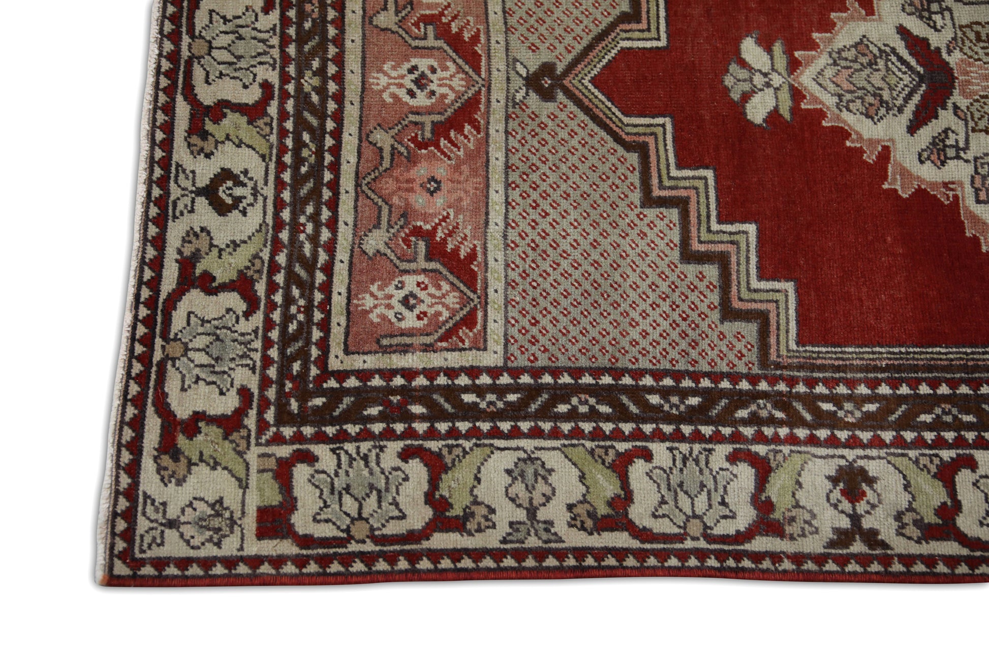 Turkish Vintage Anatolian Rug  3'2" x 5'1" #27