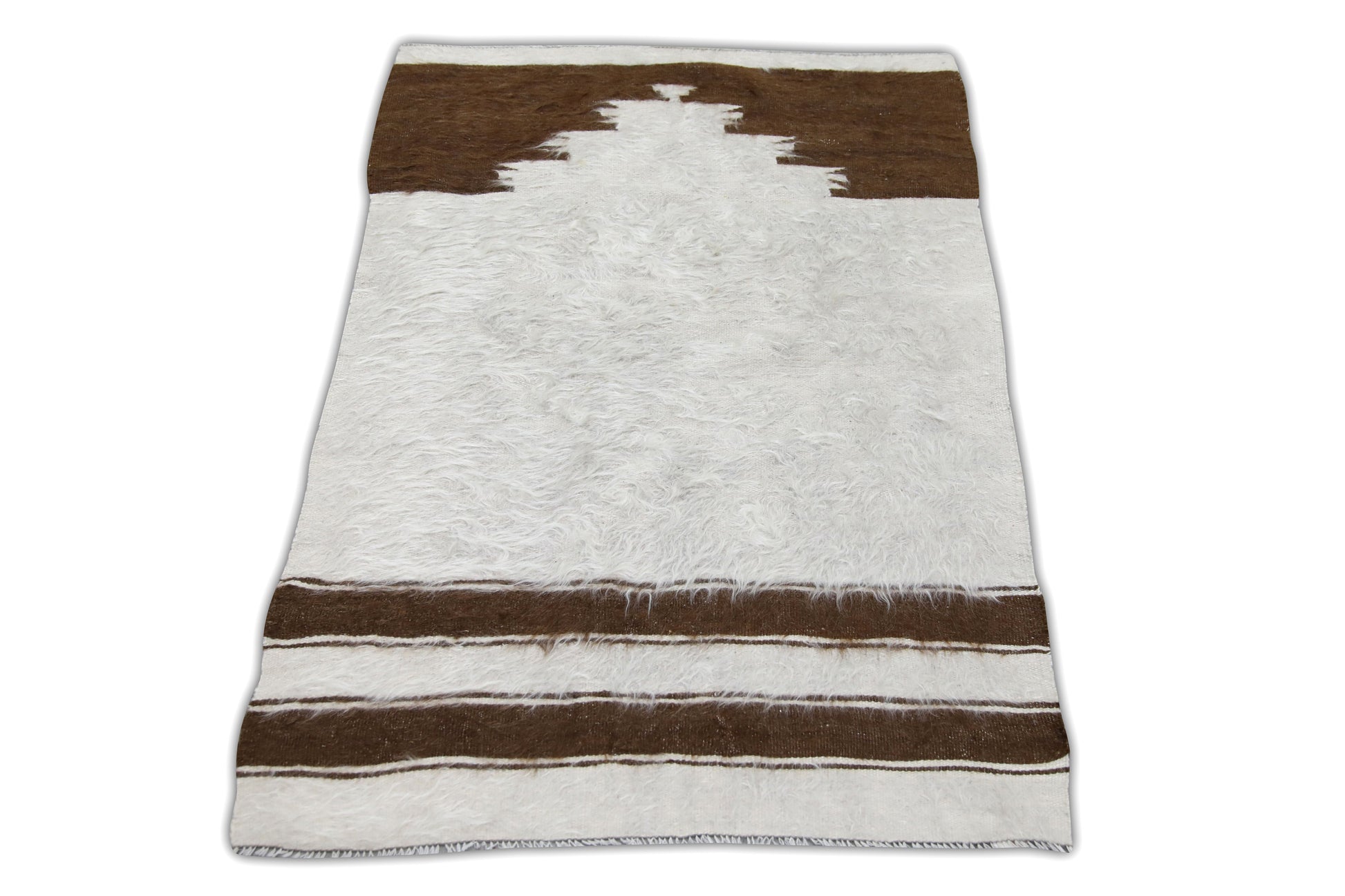 Turkish Vintage Anatolian Rug  2'7" x 3'10" #17