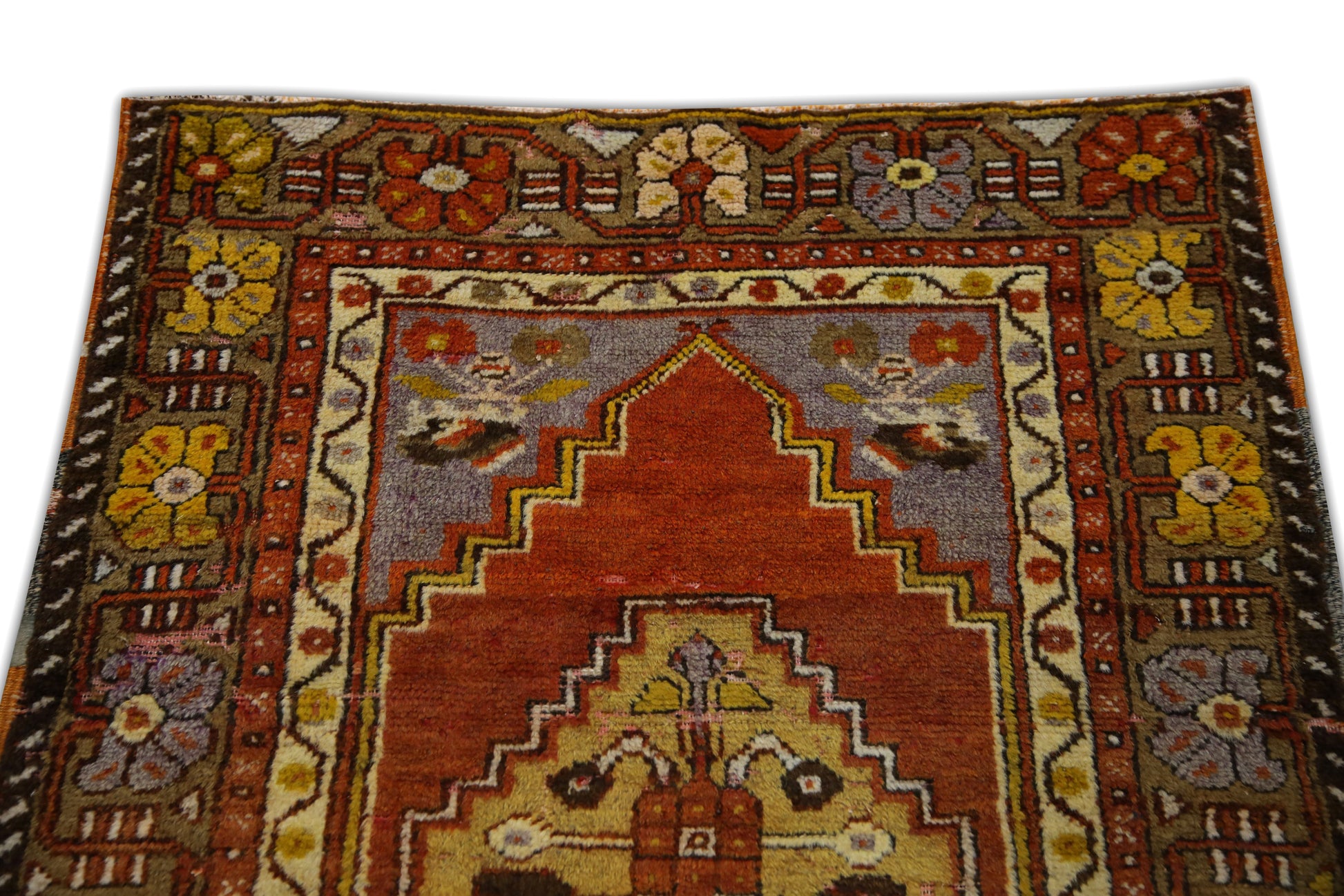 Turkish Vintage Anatolian Rug  2'10" x 4'2" #287