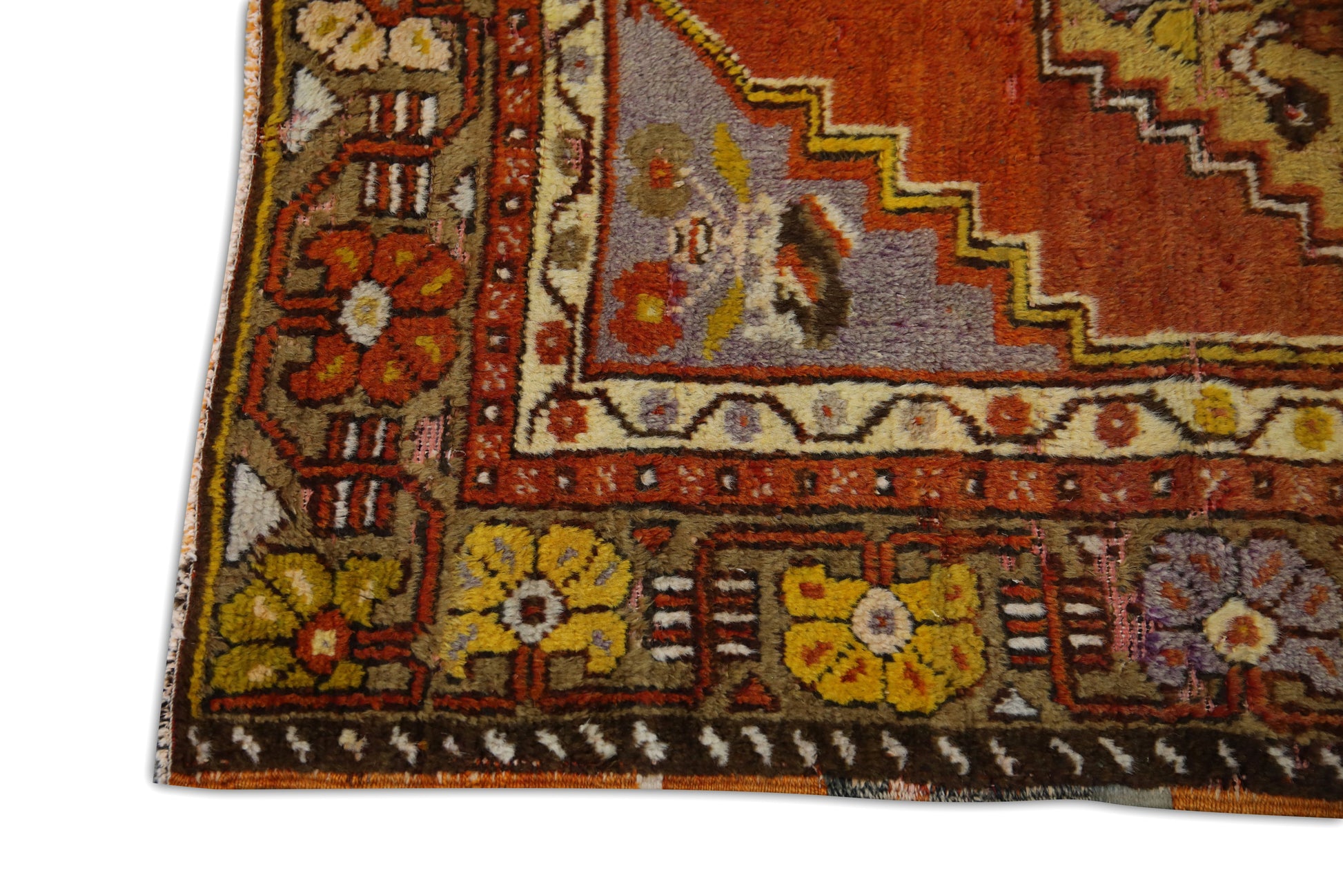 Turkish Vintage Anatolian Rug  2'10" x 4'2" #287
