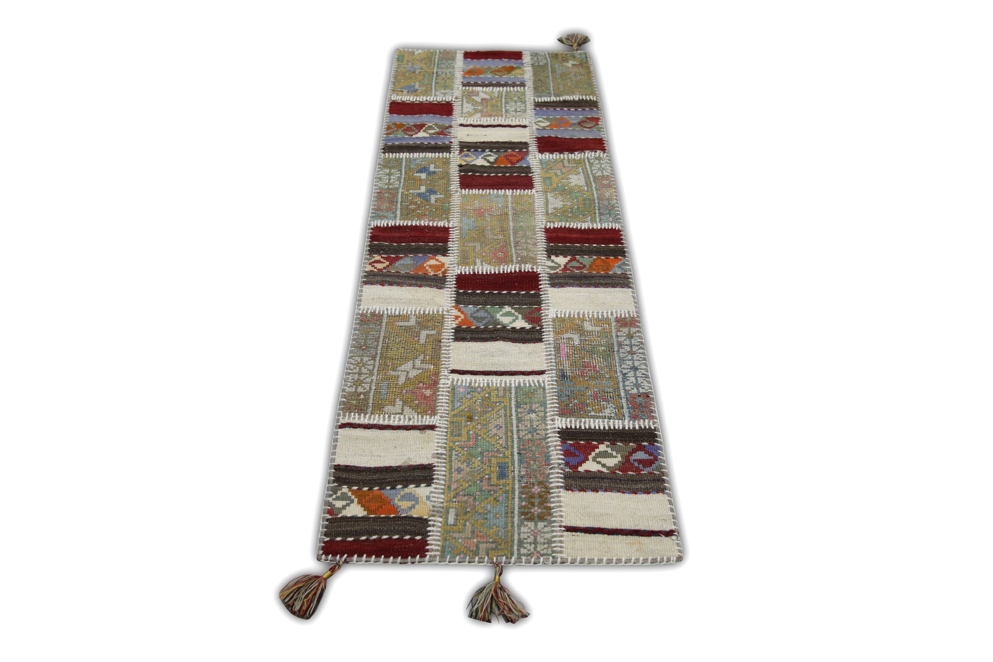Turkish Vintage Anatolian Rug  1'11" x 5'11" #448