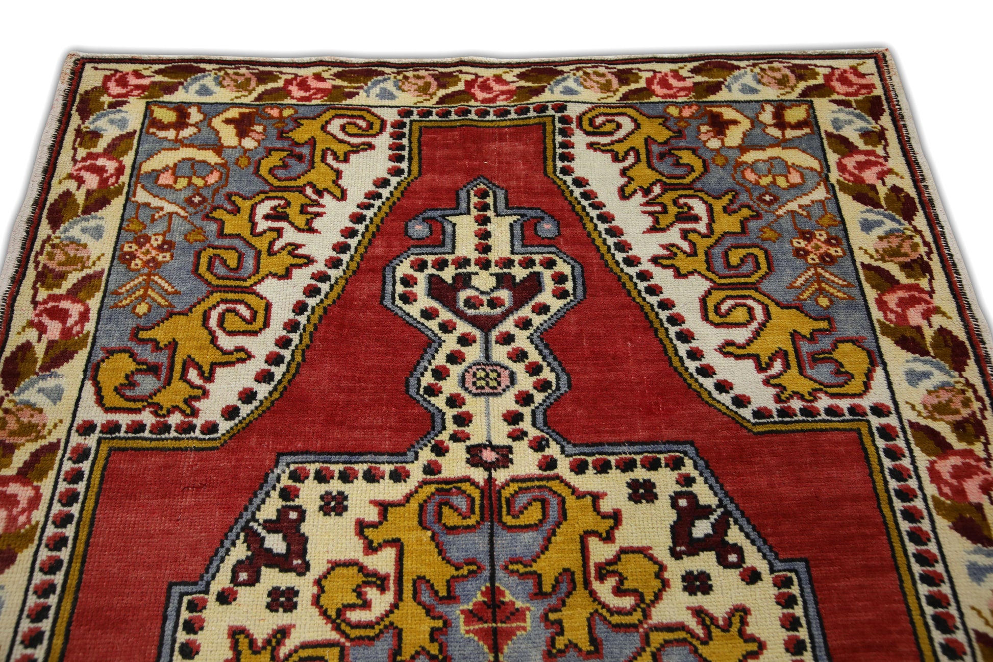 Turkish Vintage Anatolian Rug  4'8" x 8' #442
