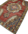 Turkish Vintage Anatolian Rug  4'7" x 7'4" #445