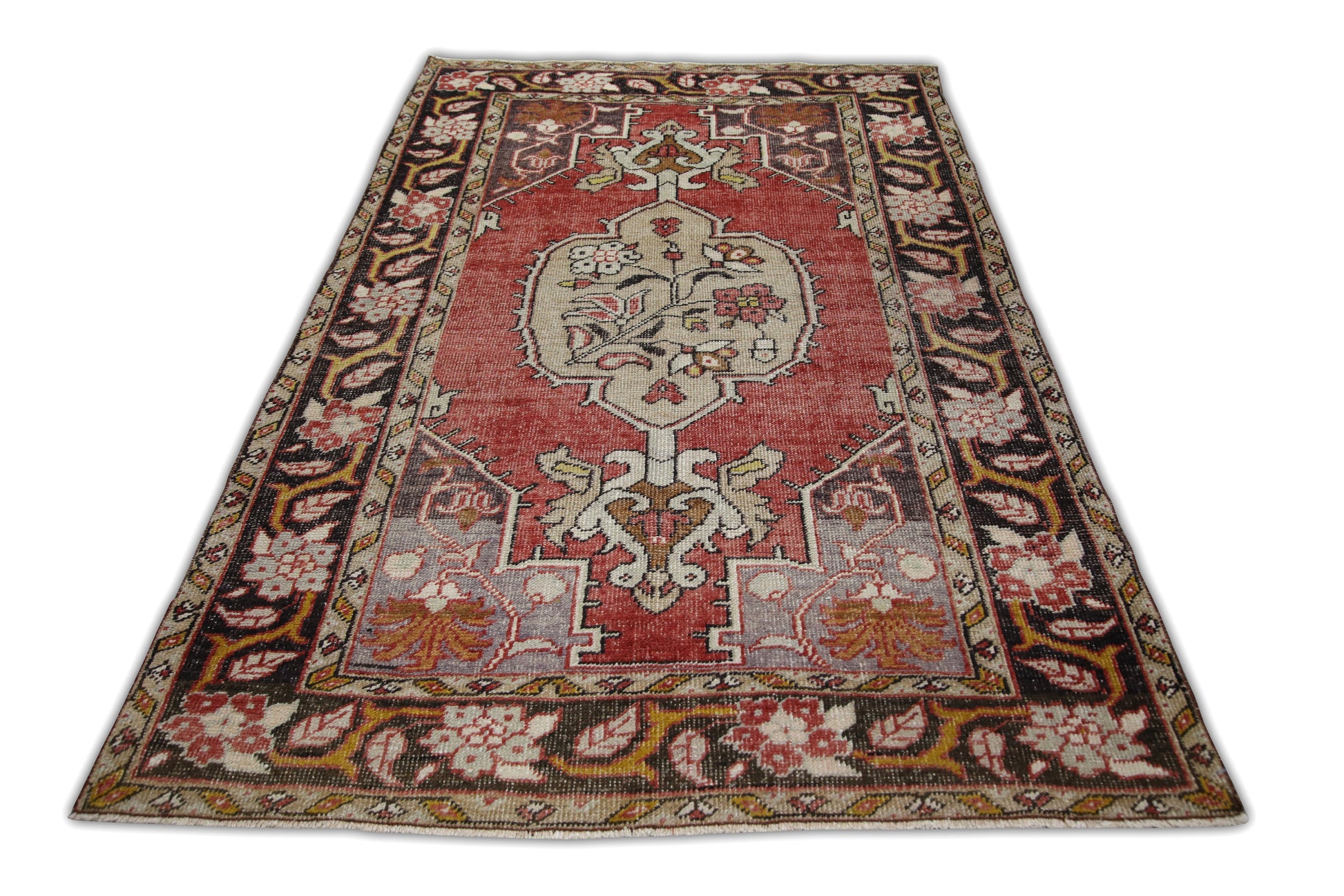 Turkish Vintage Anatolian Rug  5' x 7'8" #312
