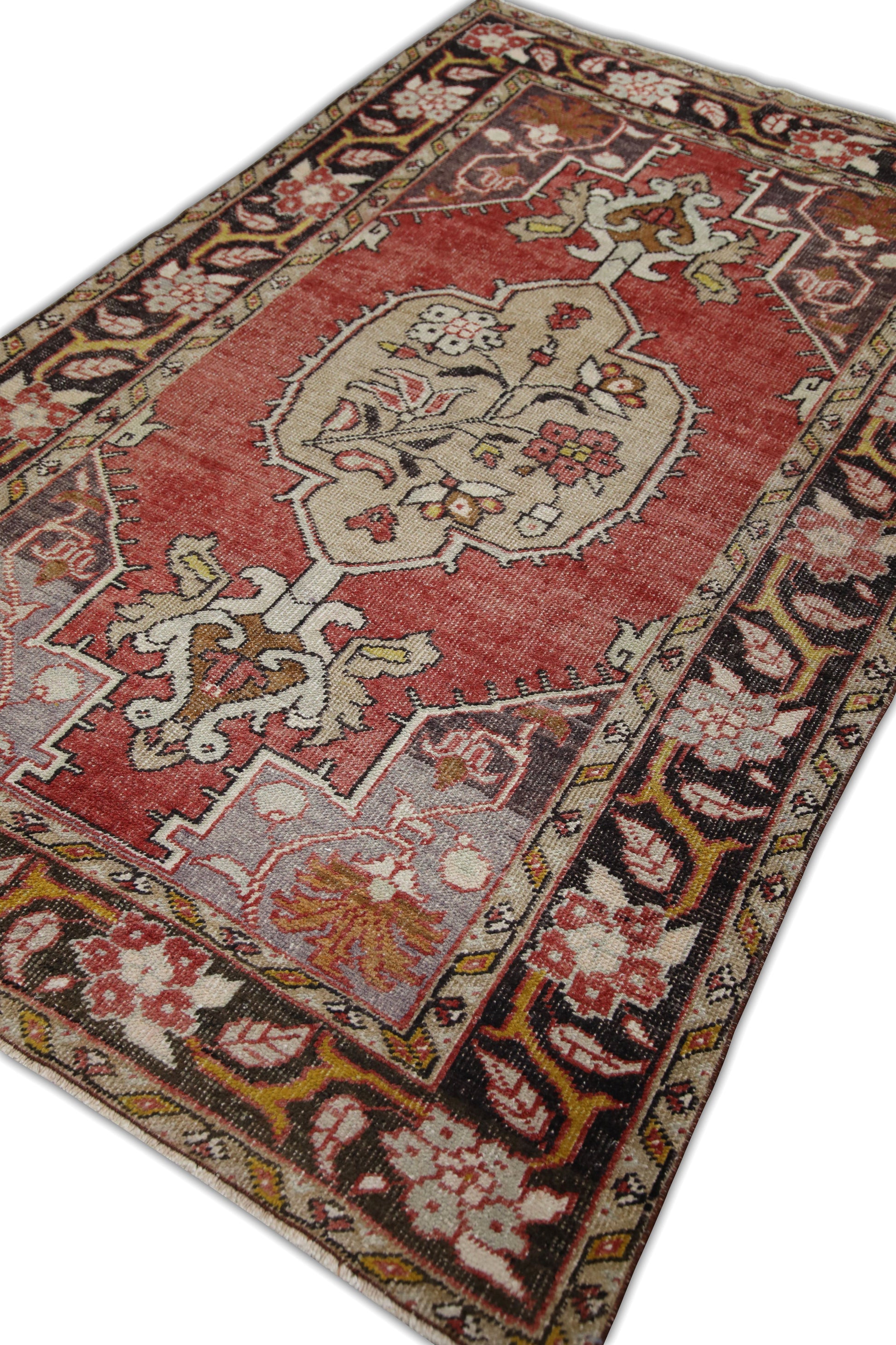 Turkish Vintage Anatolian Rug  5' x 7'8" #312