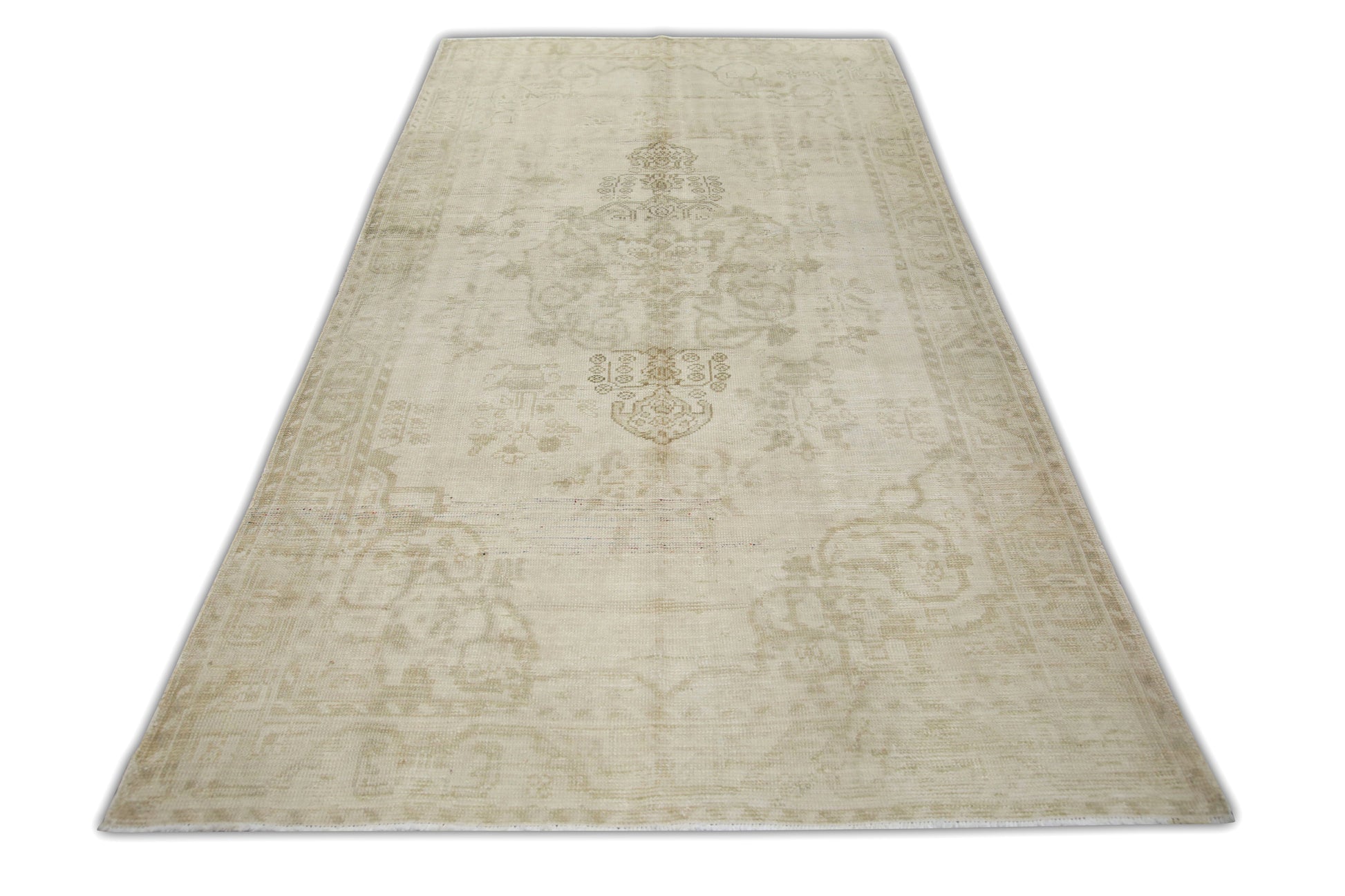 Turkish Vintage Anatolian Rug  5'1" x 9'8" #297