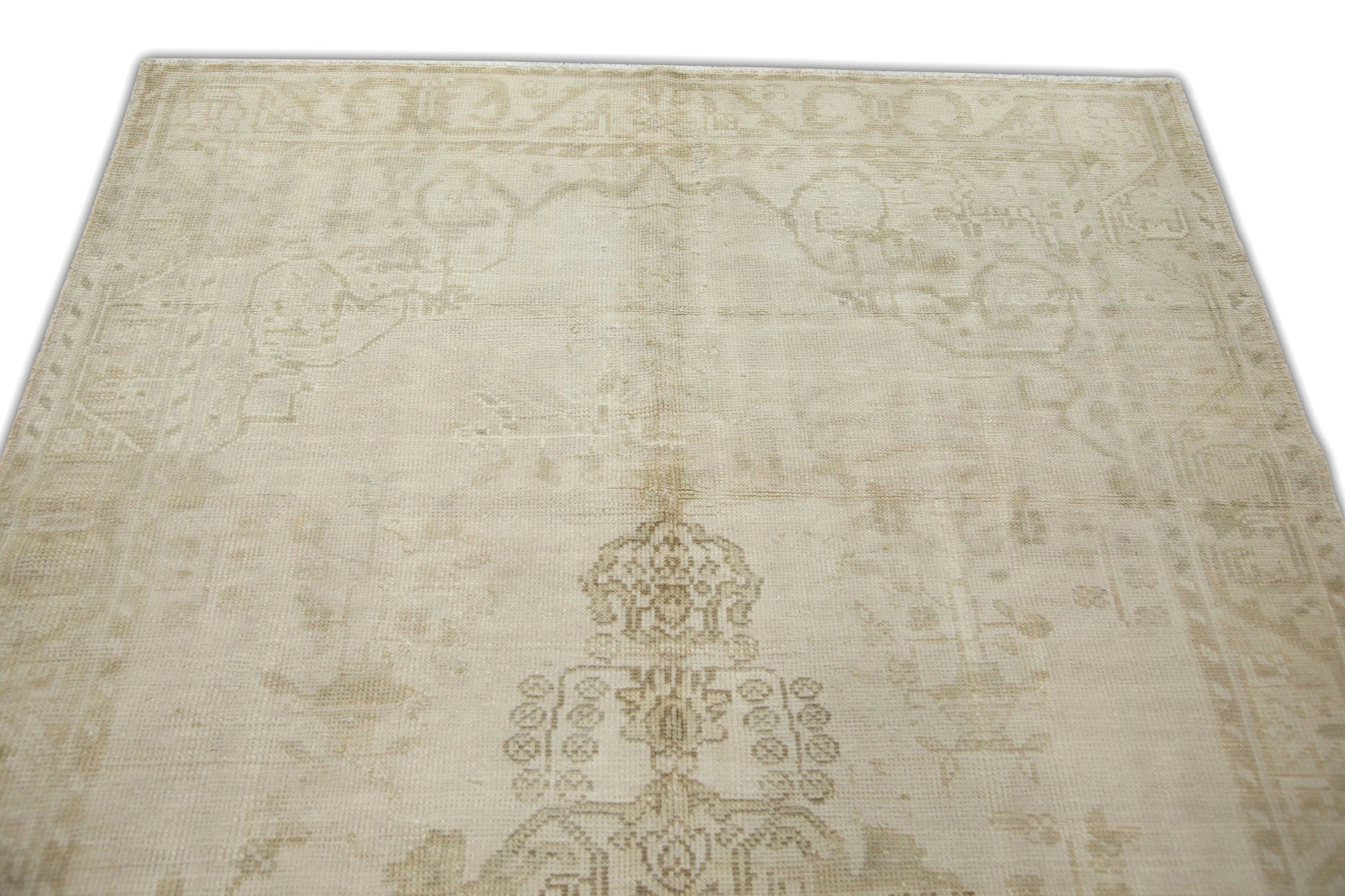Turkish Vintage Anatolian Rug  5'1" x 9'8" #297