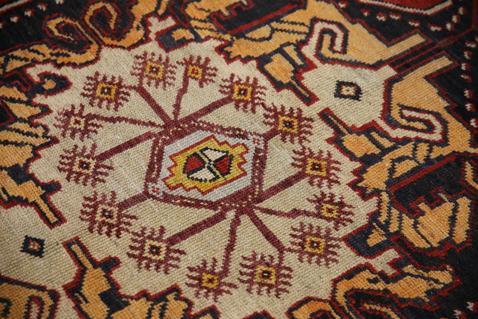 Turkish Vintage Anatolian Rug  4'3" x 8'4" #235