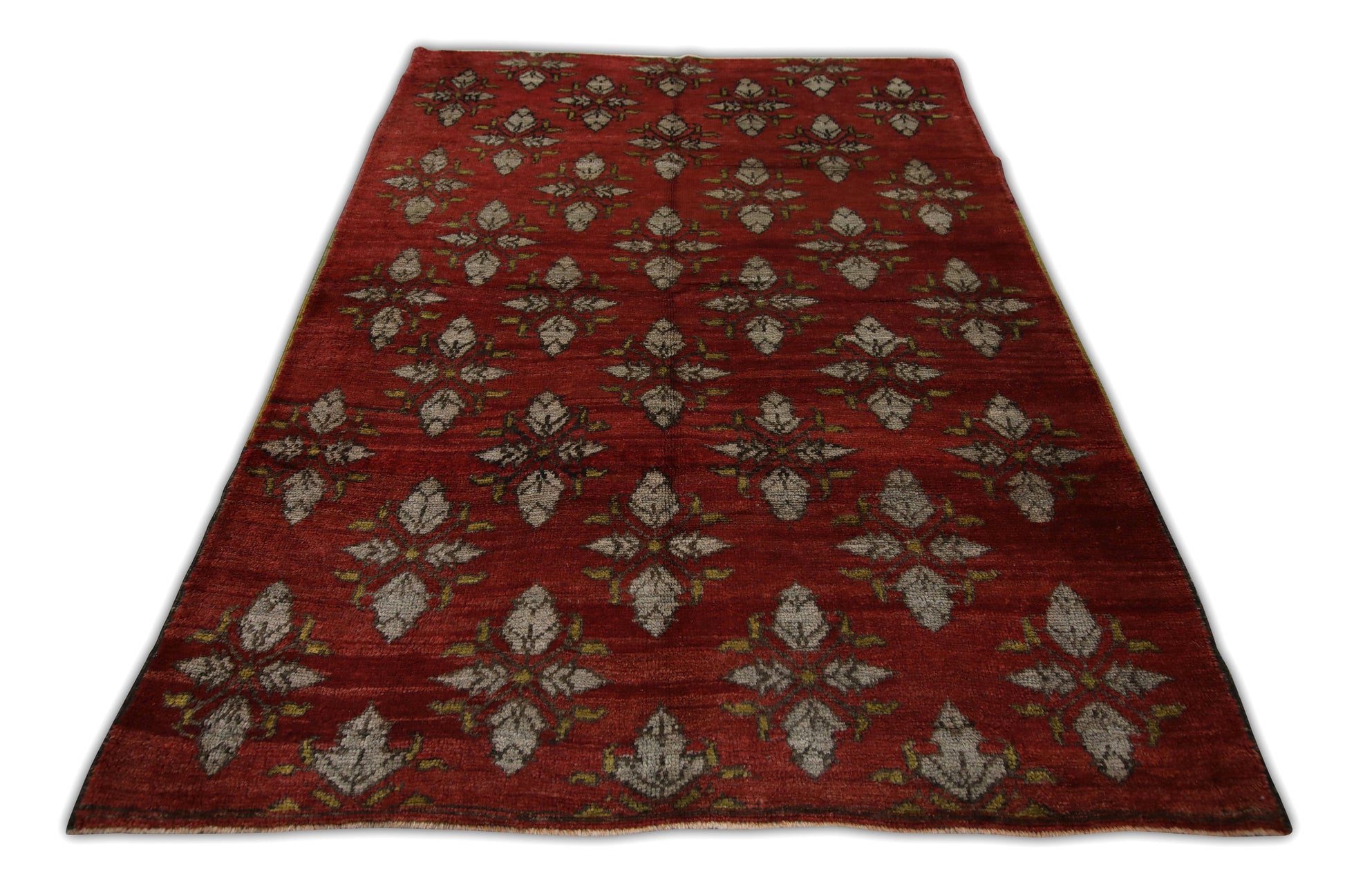 Turkish Vintage Anatolian Rug  5'2" x 7'2” #215