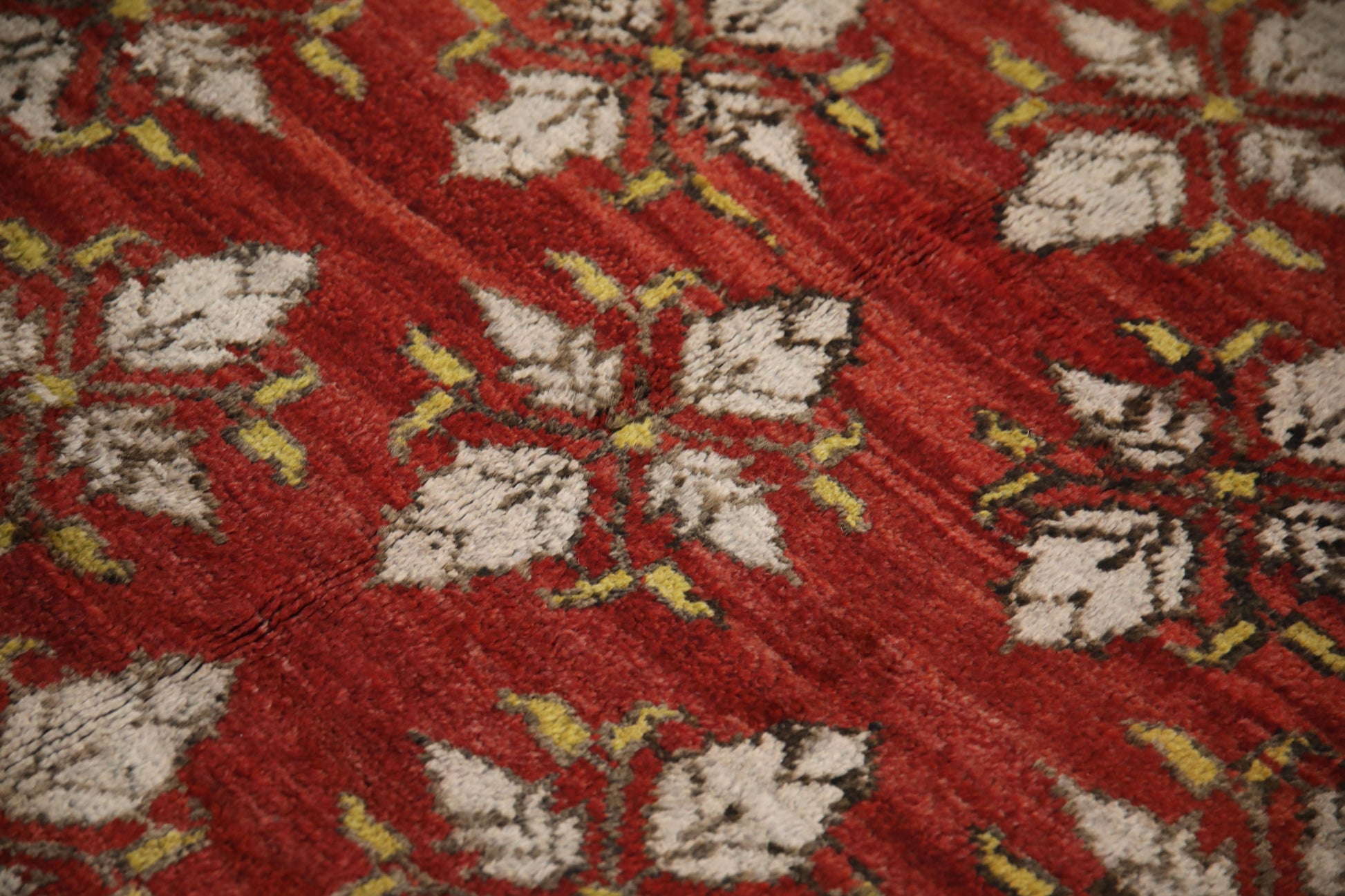 Turkish Vintage Anatolian Rug  5'2" x 7'2” #215