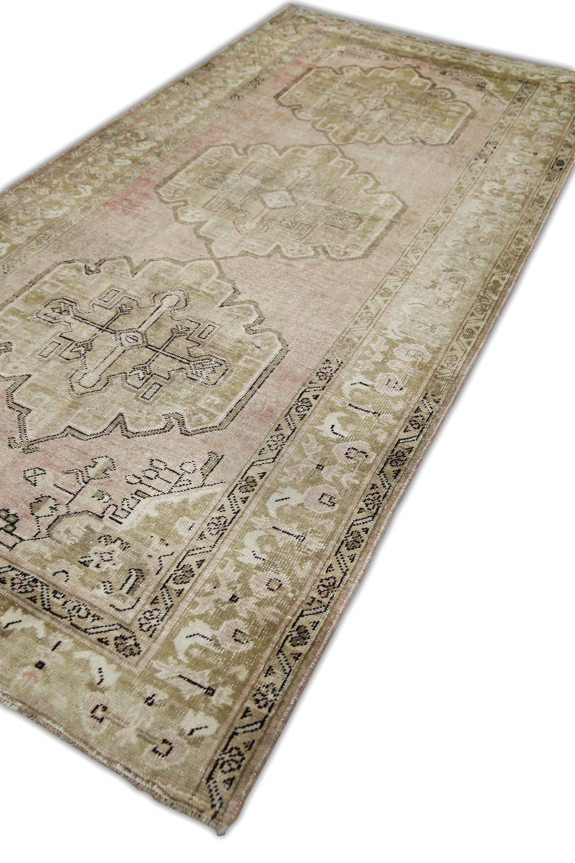 Turkish Vintage Anatolian Rug  4'10" x 10'4" #213