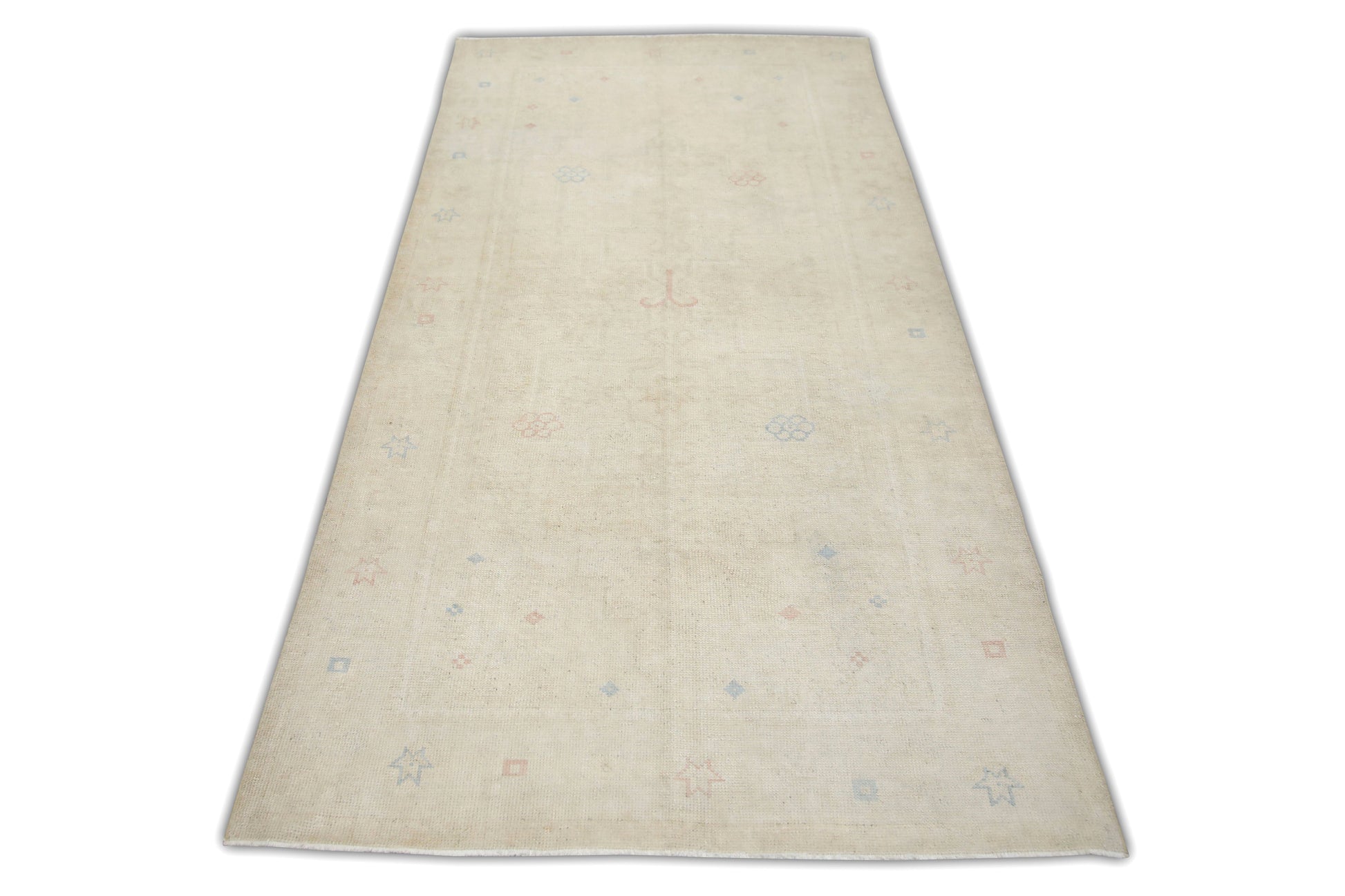 Turkish Vintage Anatolian Rug  3'9" x 7'4" #205