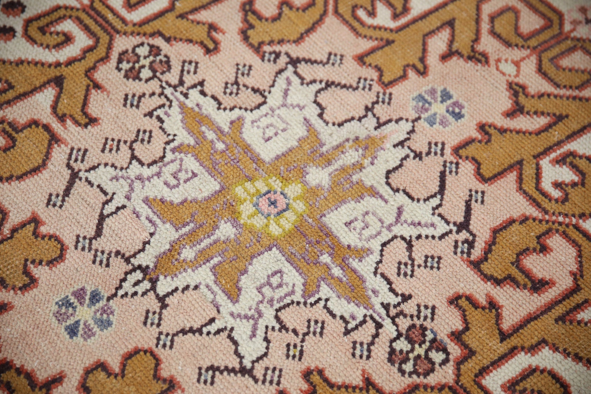 Turkish Vintage Anatolian Rug  4'3" x 8'2" #204
