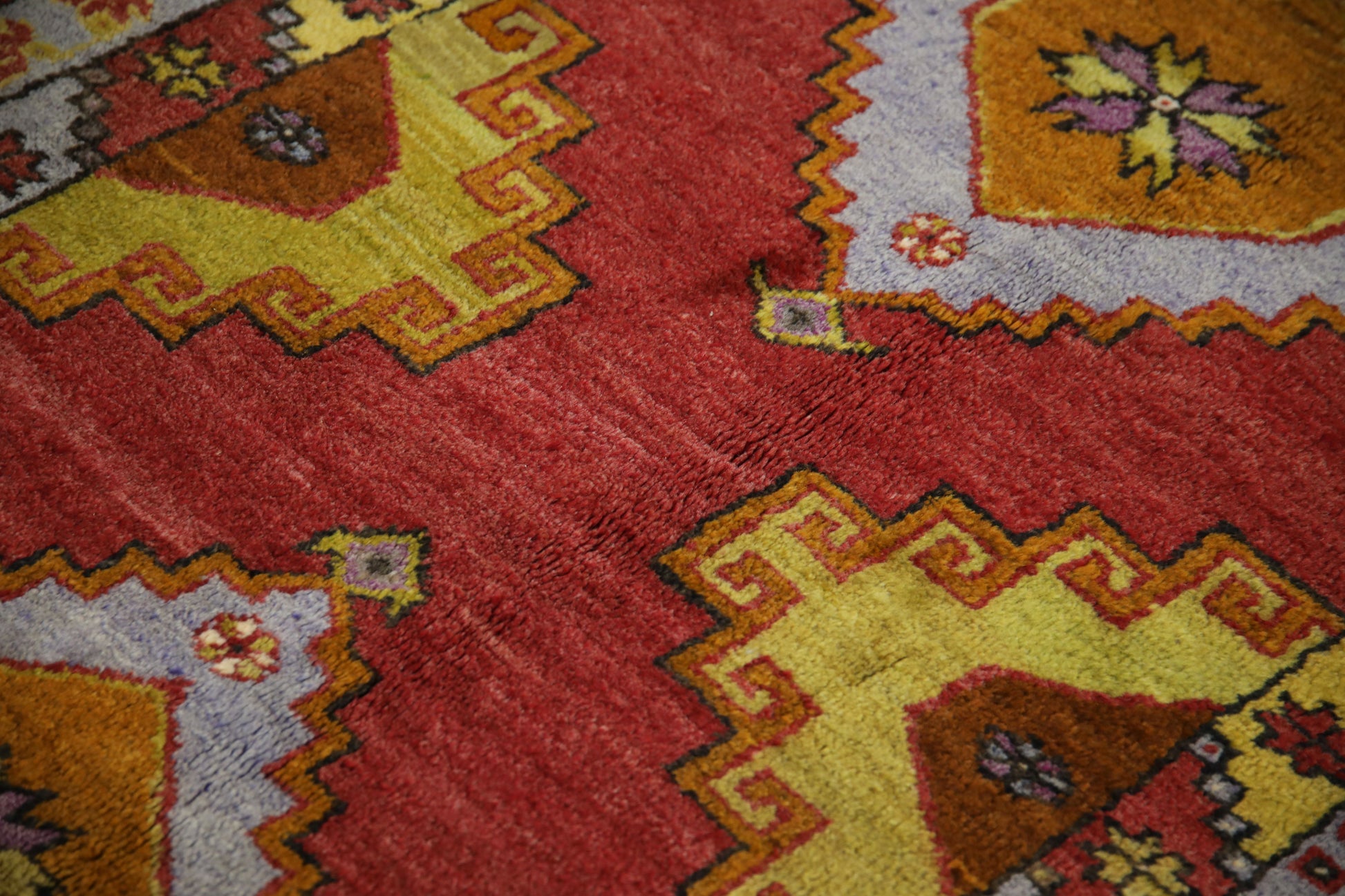 Turkish Vintage Anatolian Rug  4'7" x 8'7" #123
