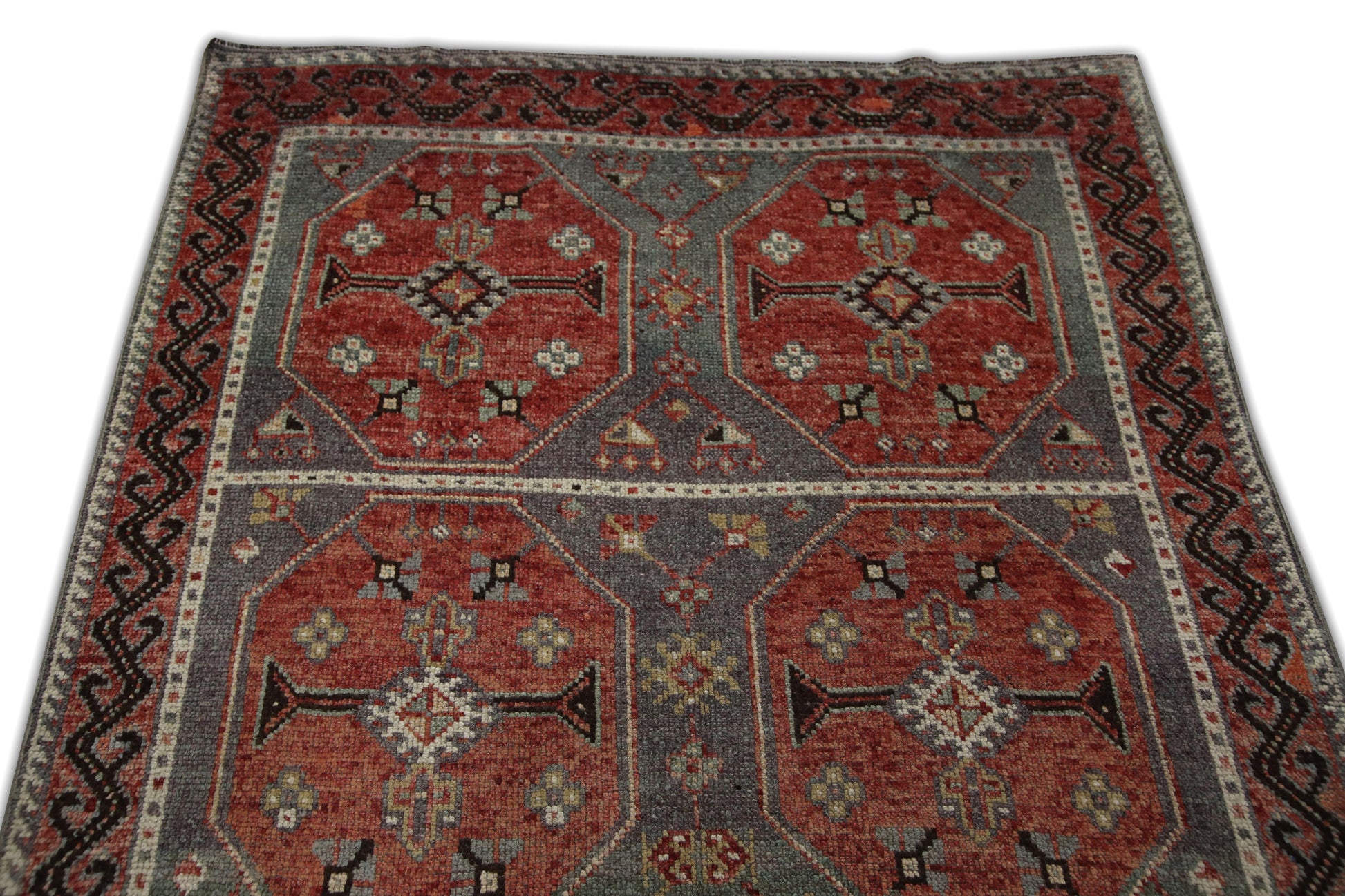Turkish Vintage Anatolian Rug  4'1" x 8' #01