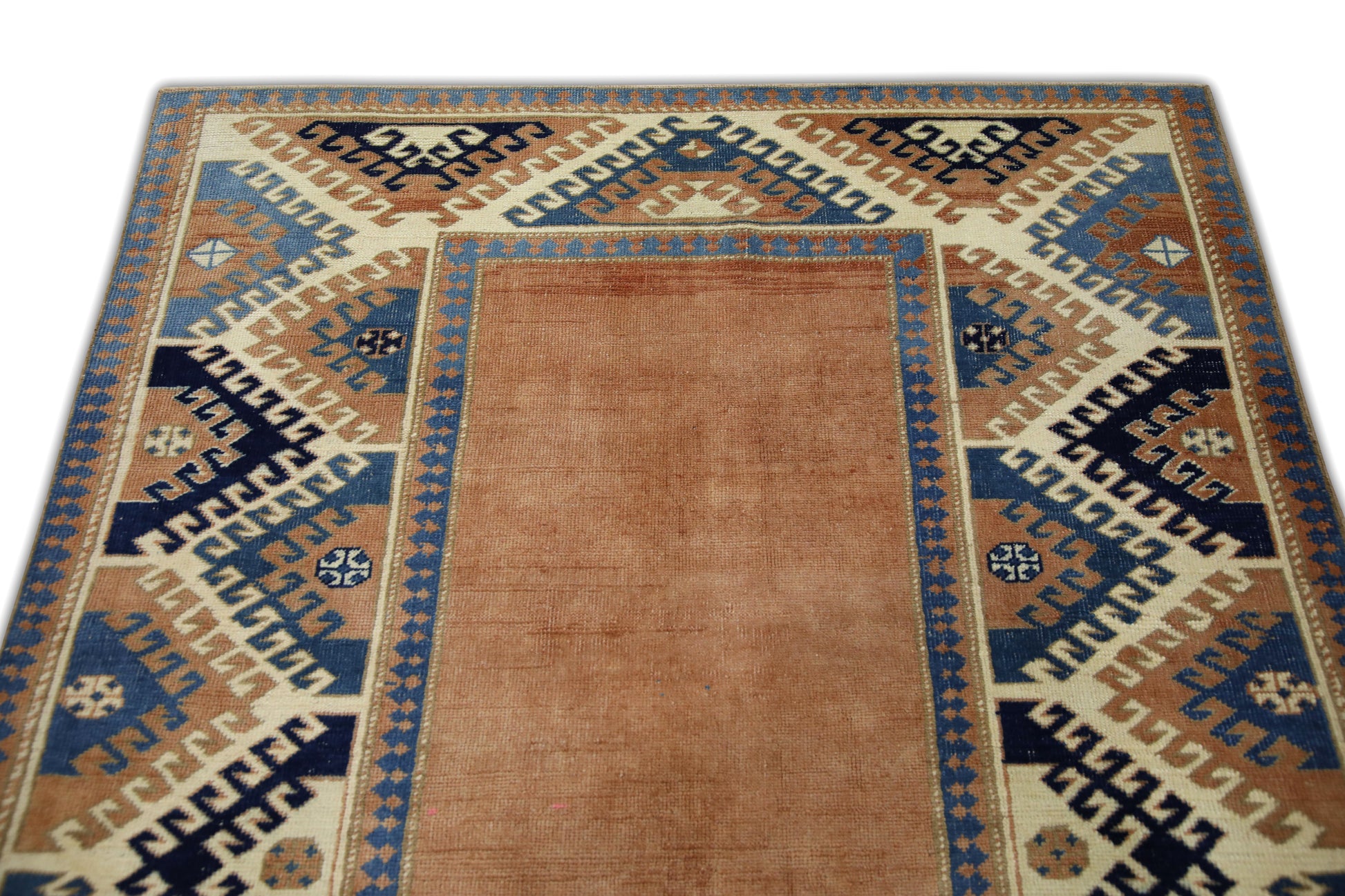 Turkish Vintage Anatolian Rug  4'9" x 5'11" #10