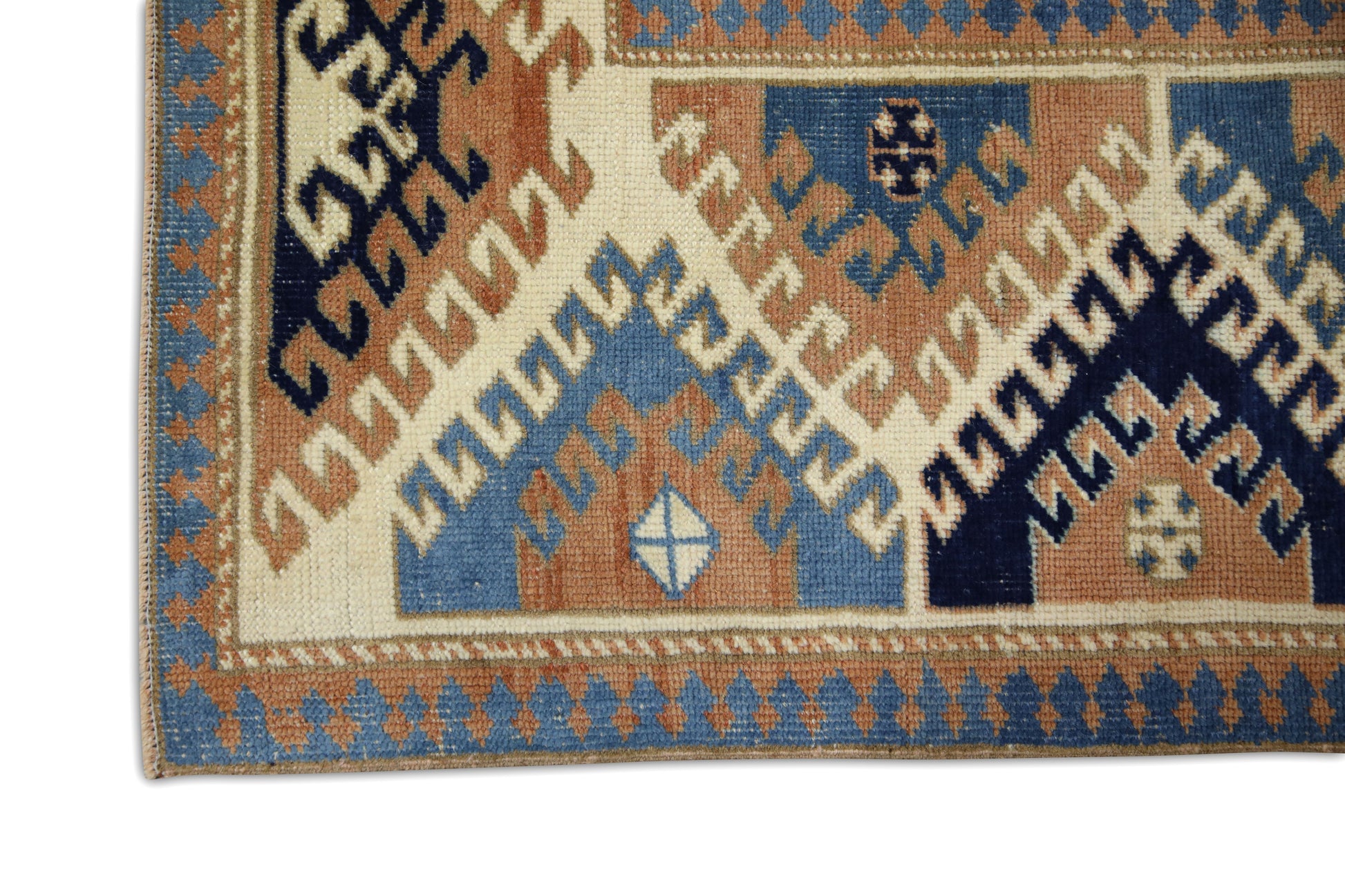 Turkish Vintage Anatolian Rug  4'9" x 5'11" #10