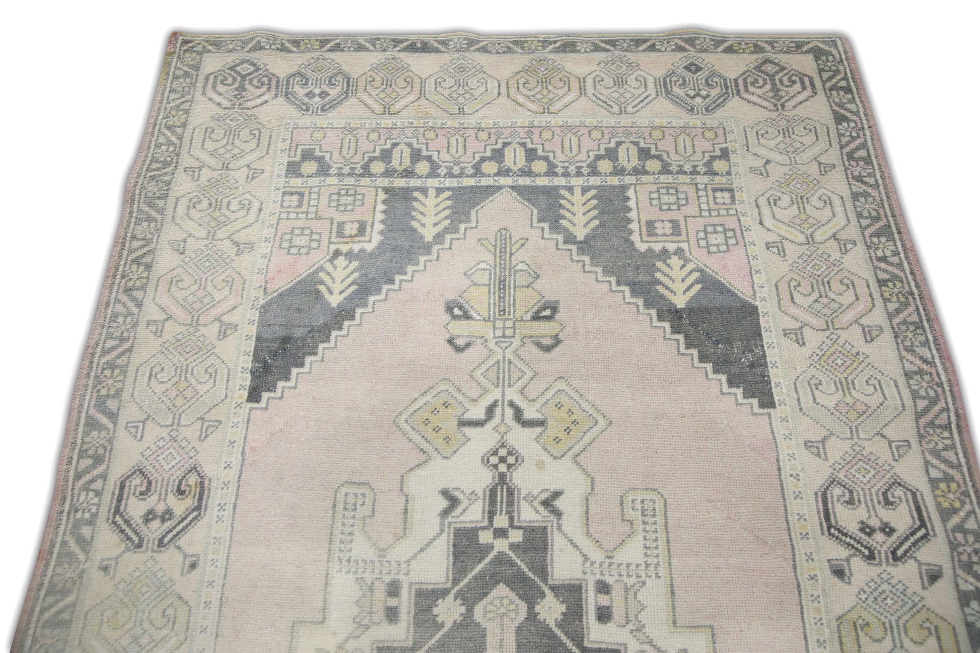 Turkish Vintage Anatolian Rug  4'6" x 8'4" #2129
