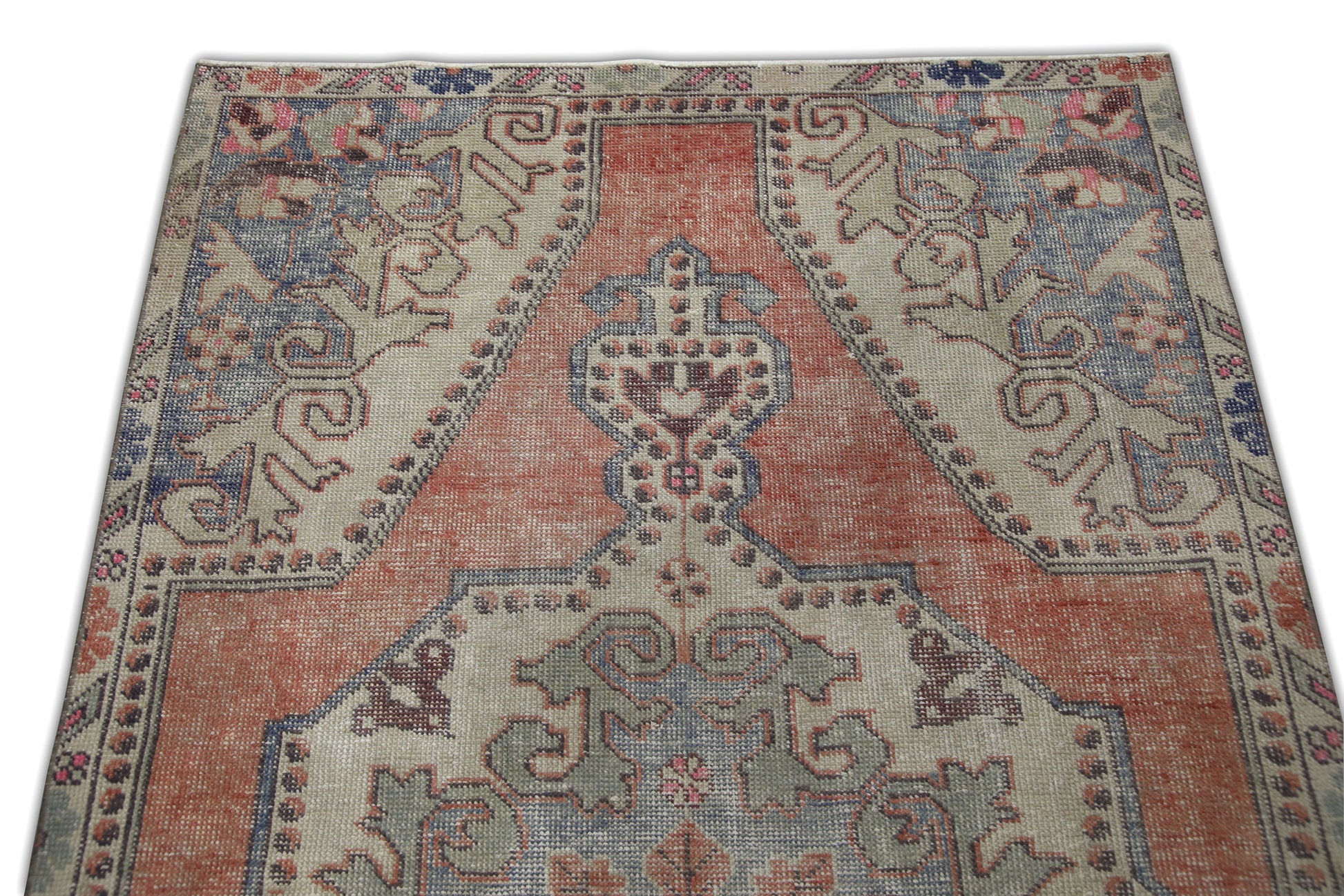 Turkish Vintage Anatolian Rug  4' x 6'11" #4