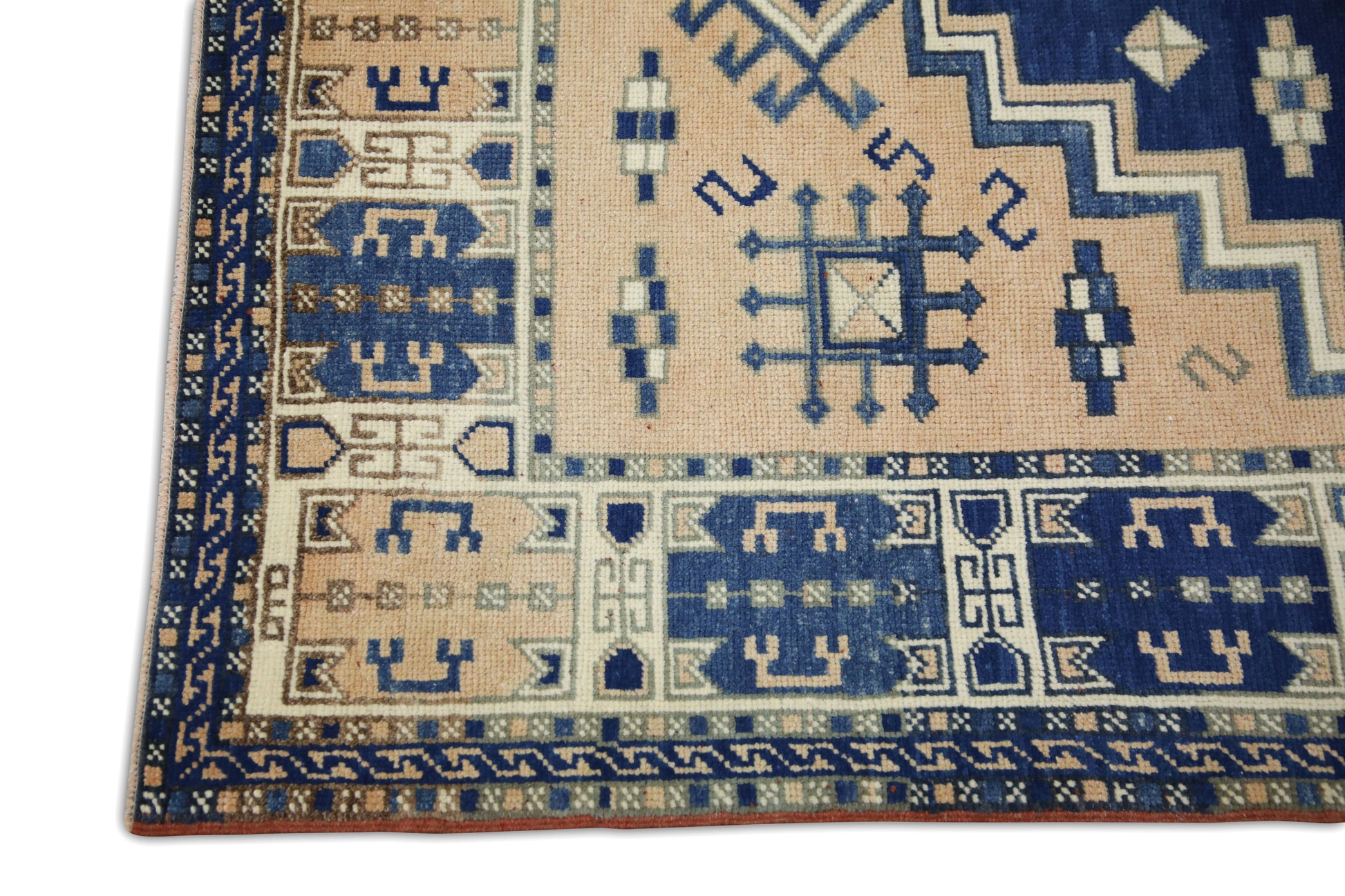 Turkish Vintage Anatolian Rug  4'5" x 6'5" #35